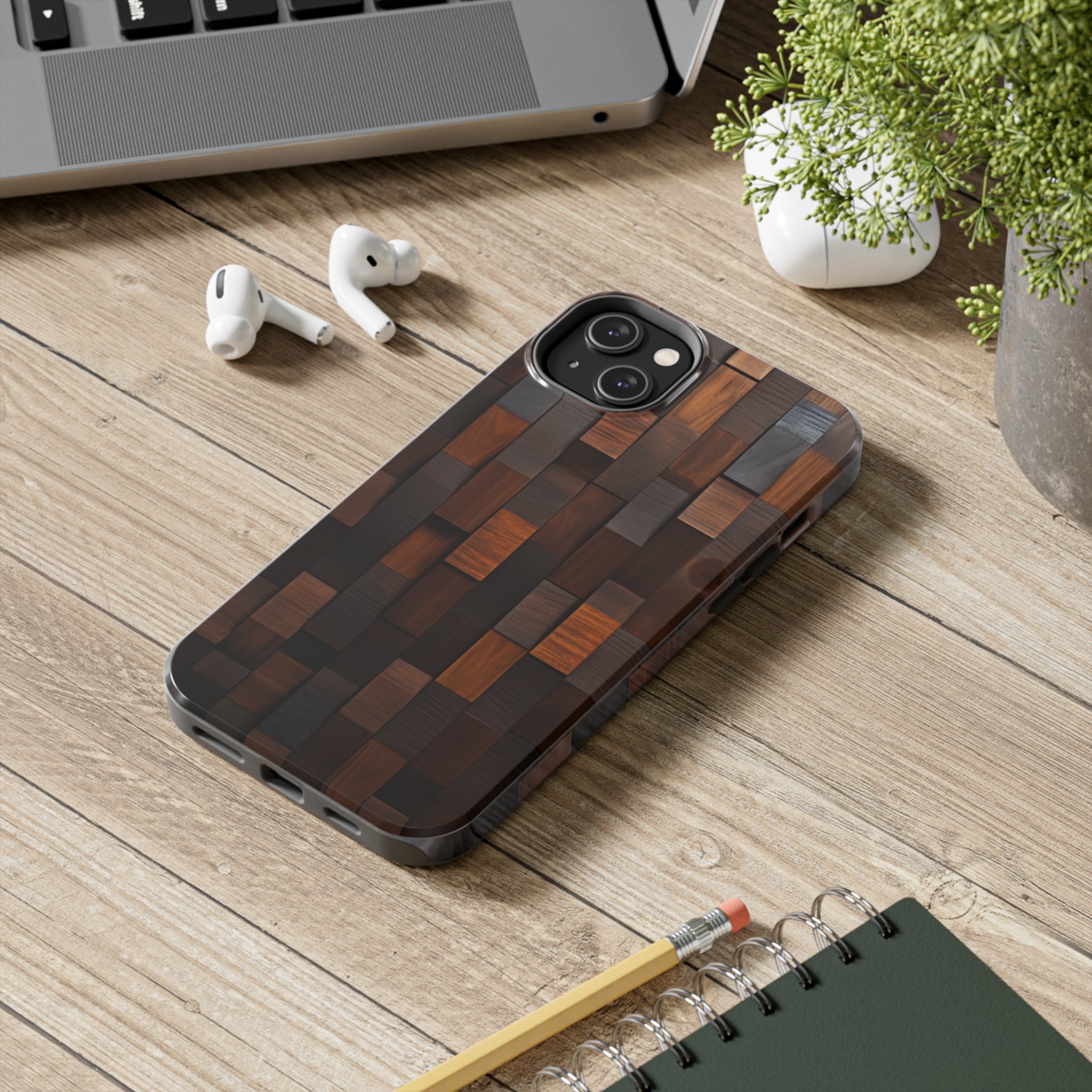 Woody: Impact-Resistant iPhone Case