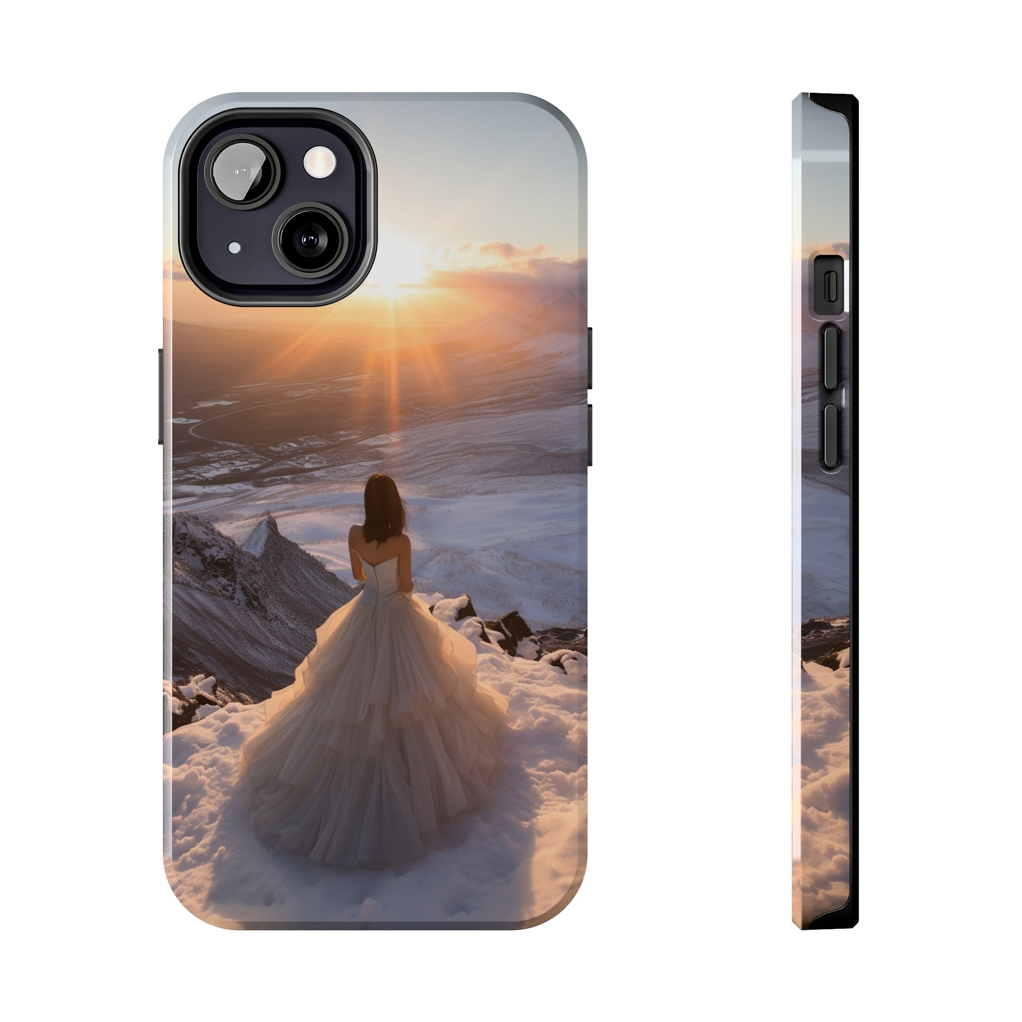 Bride's Horizon - Impact-Resistant iPhone Case