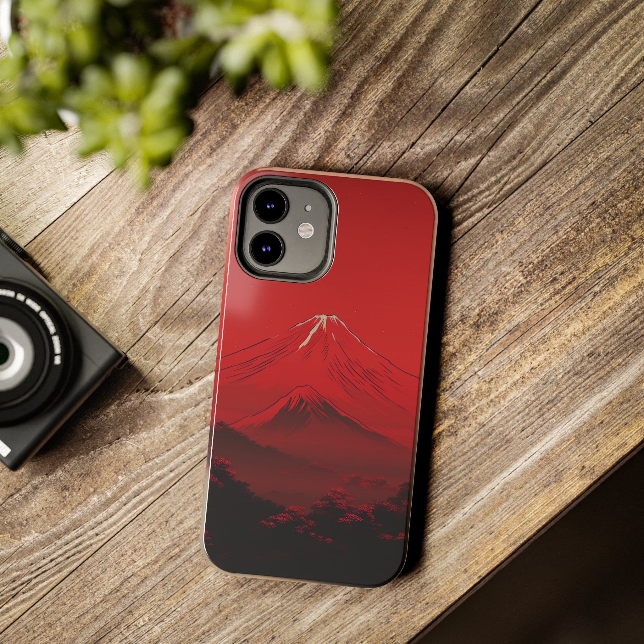 Bloody Fuji: Impact-Resistant iPhone Case