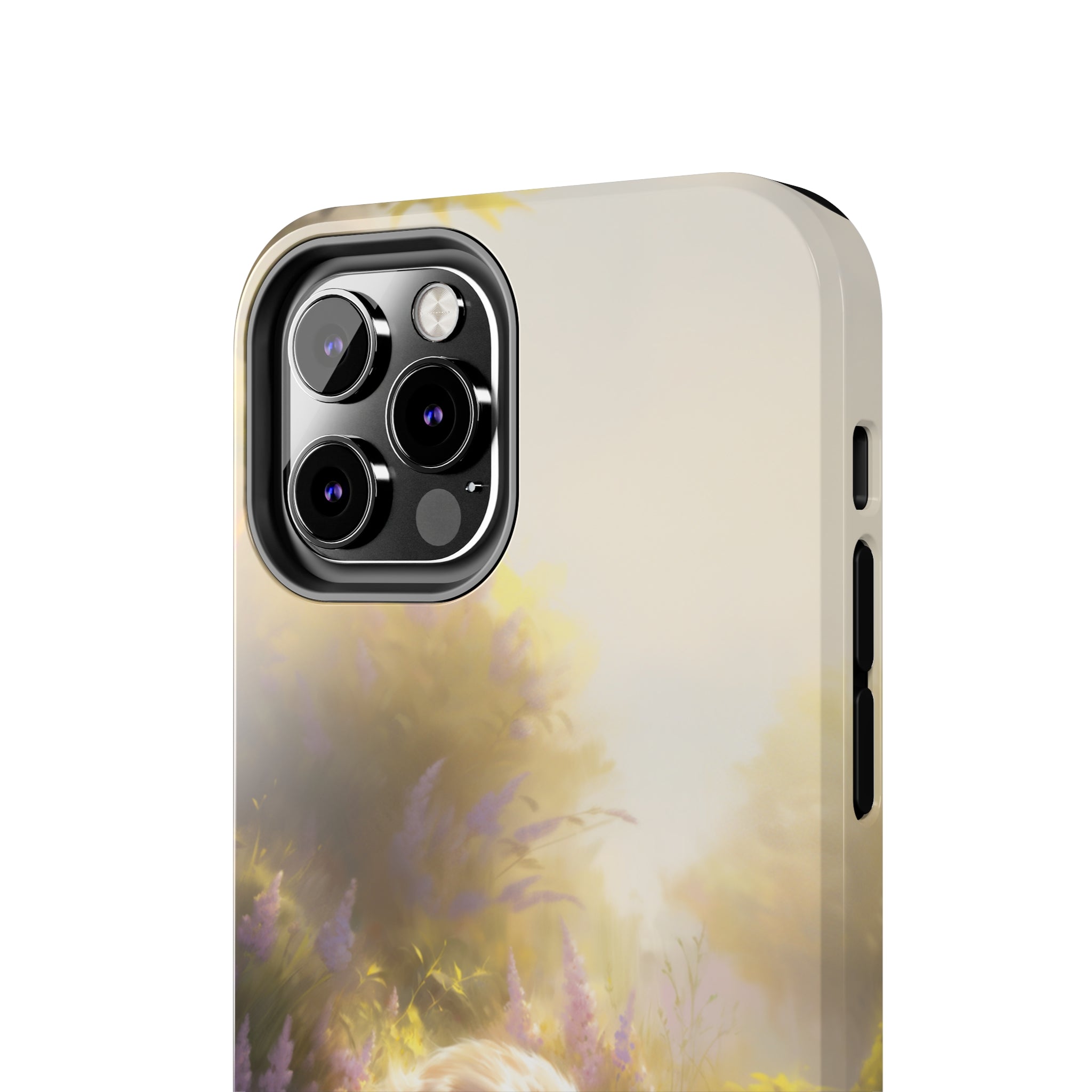 Golden Retriever Love: Impact-Resistant iPhone Case