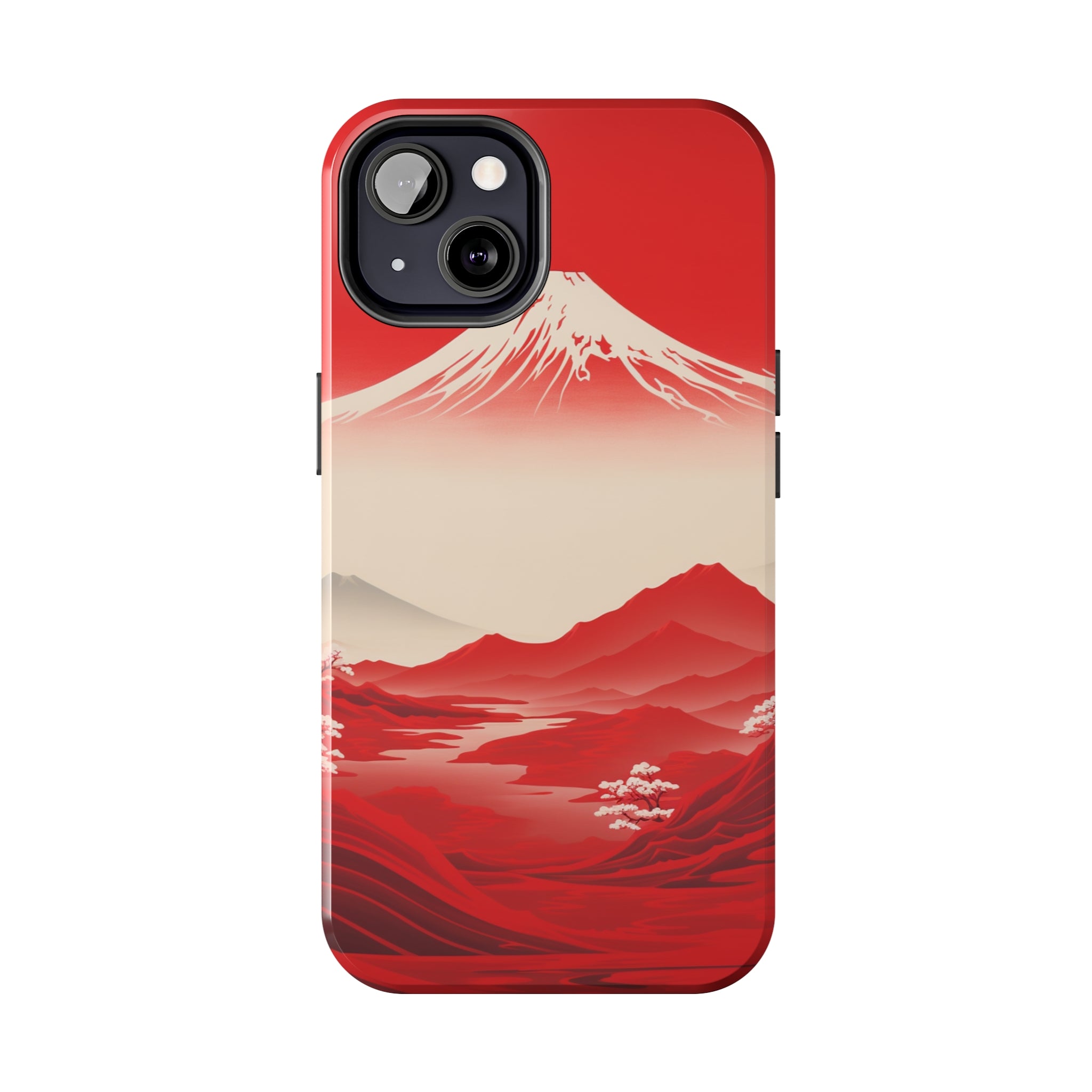 Bloody Fuji: Impact-Resistant iPhone Case