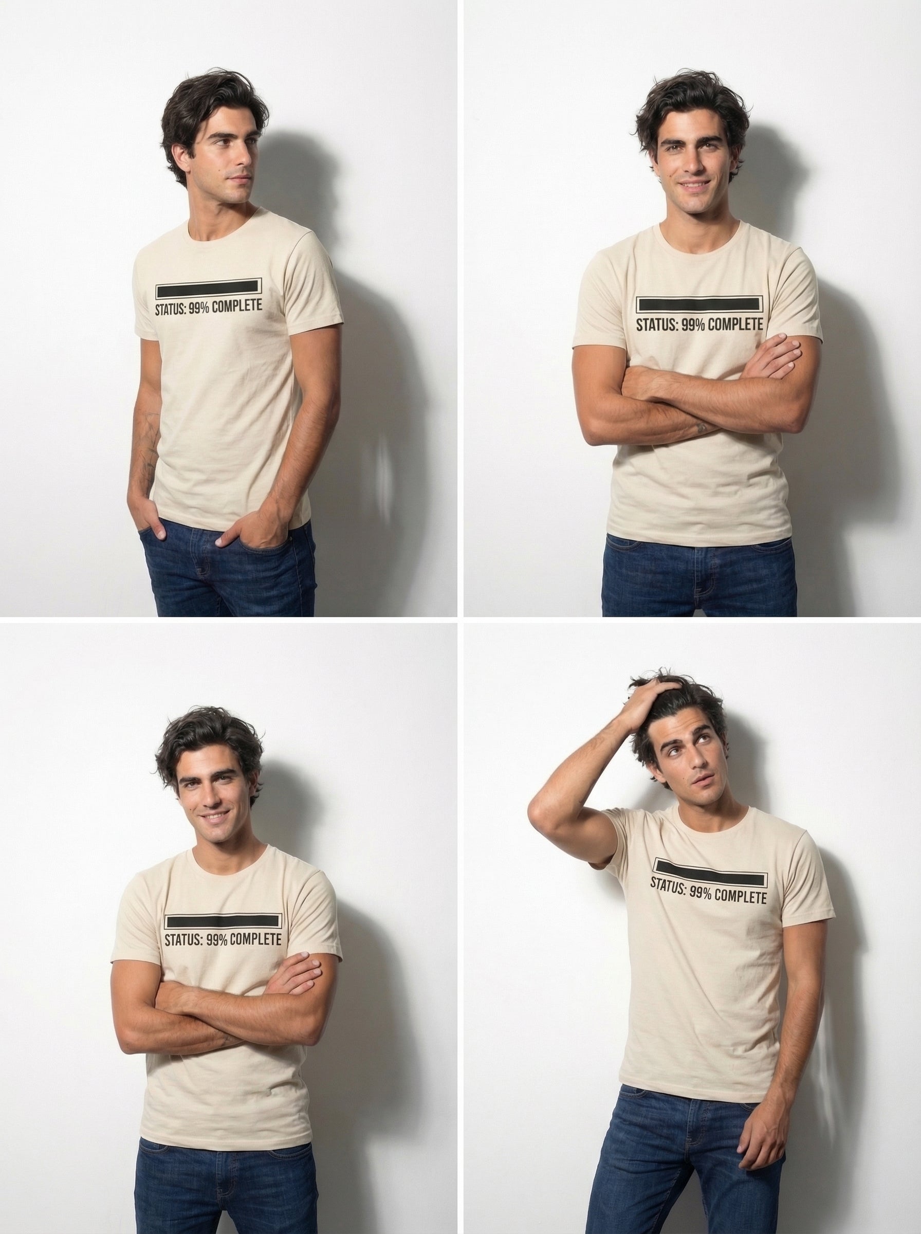 Status: 99% Complete T-Shirt