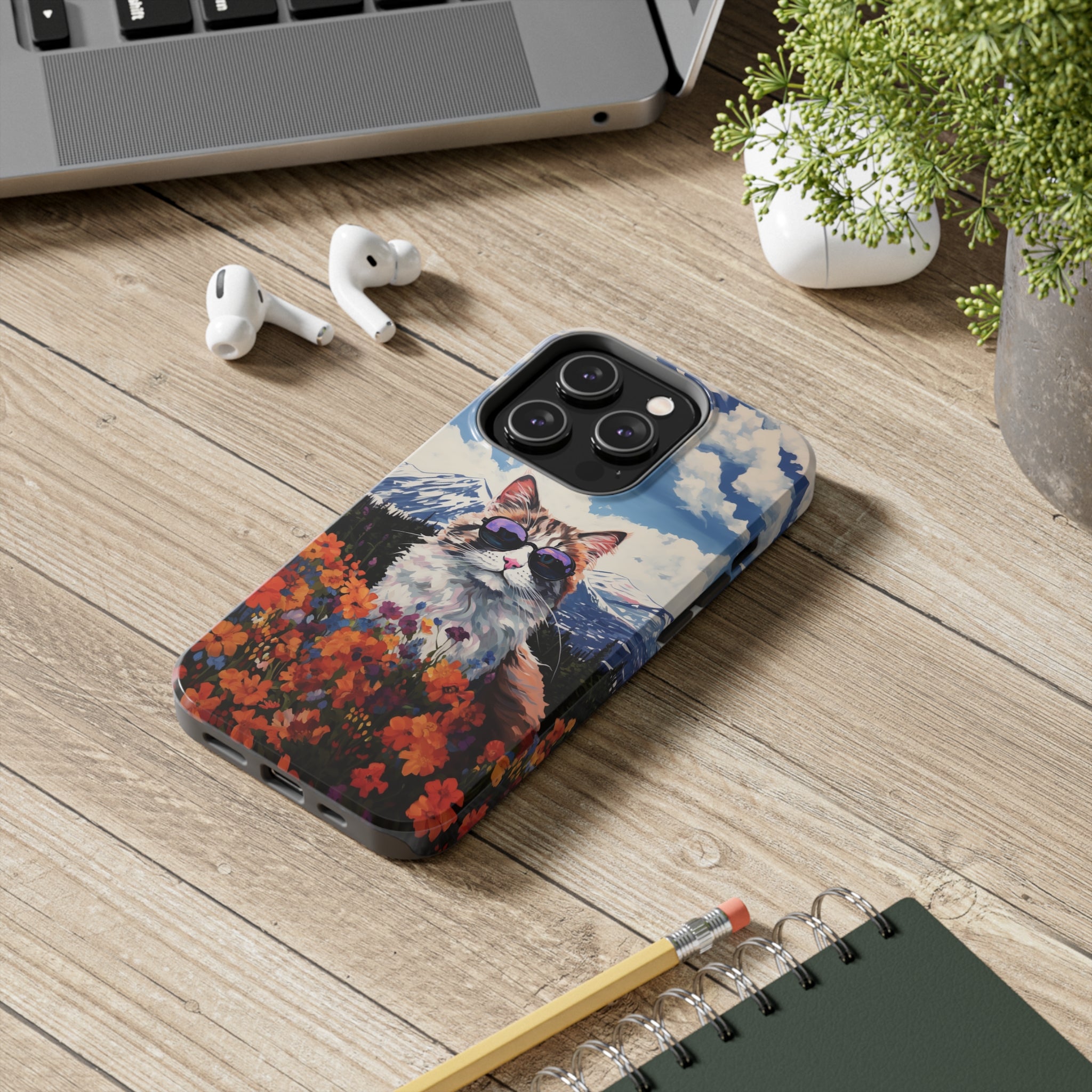 Maine Coon Magic: Impact-Resistant iPhone Case