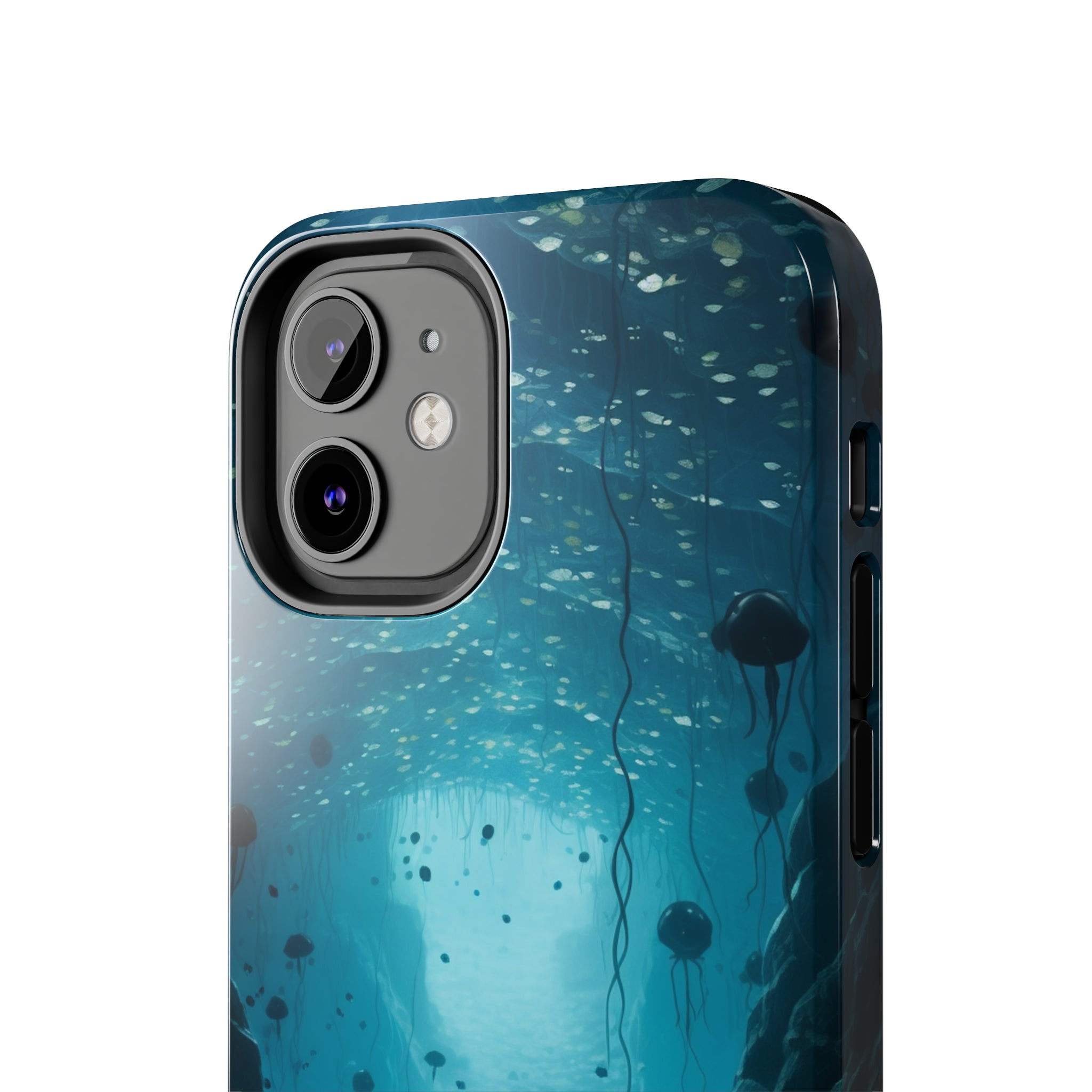 Girl in Abyss: Impact-Resistant iPhone Case