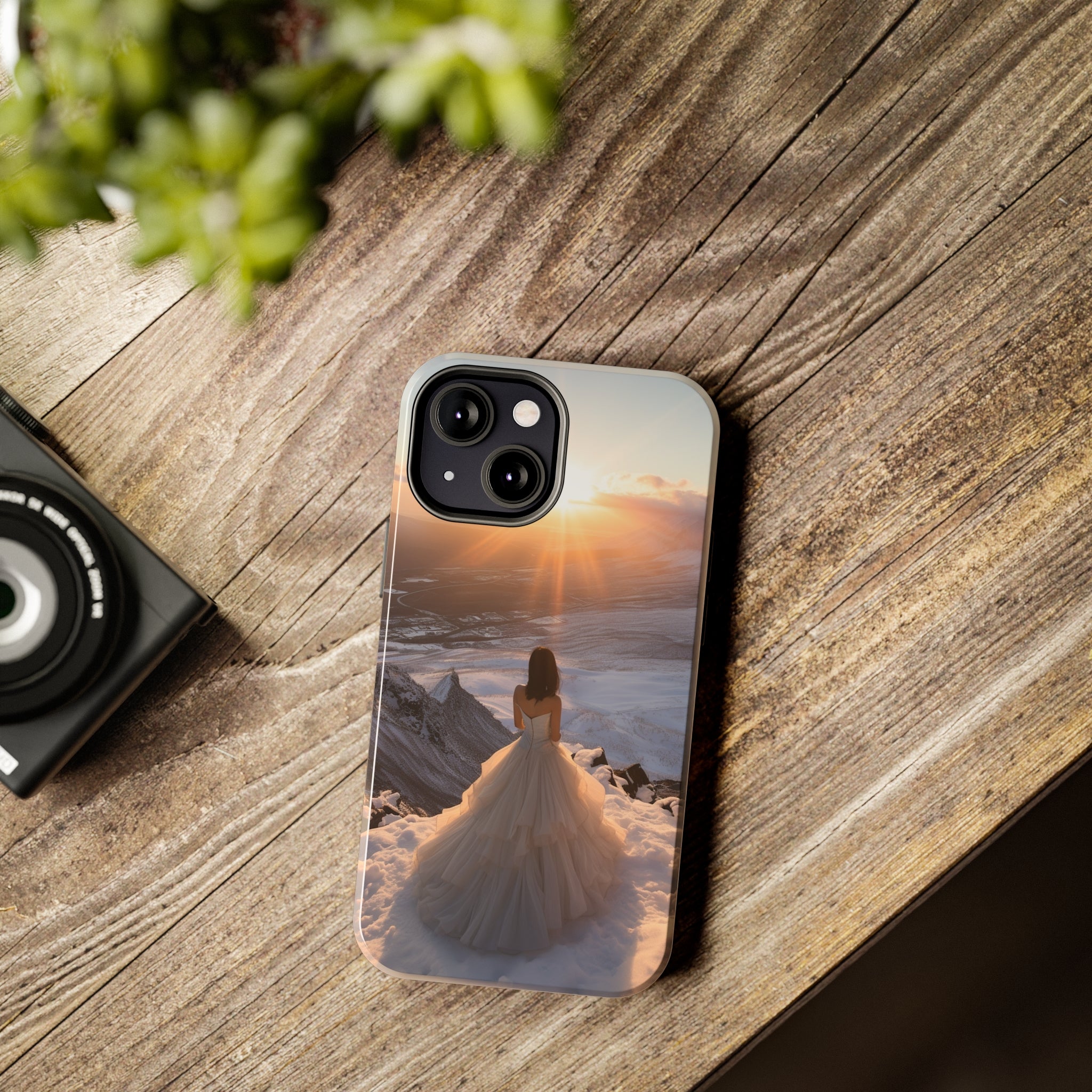 Bride's Horizon - Impact-Resistant iPhone Case