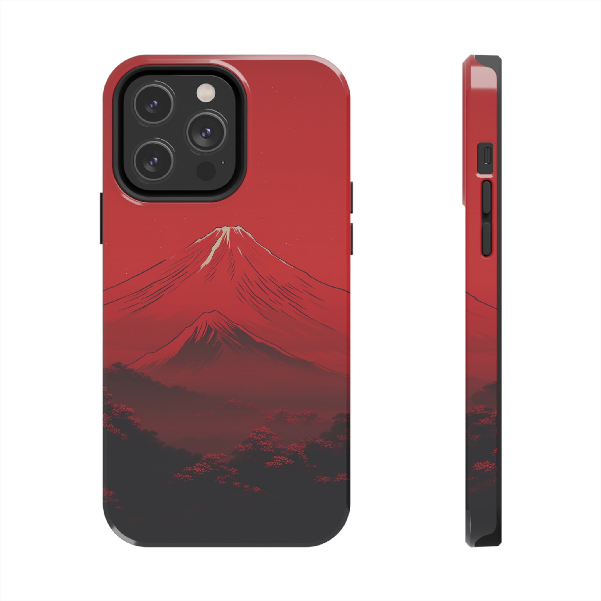 Bloody Fuji: Impact-Resistant iPhone Case