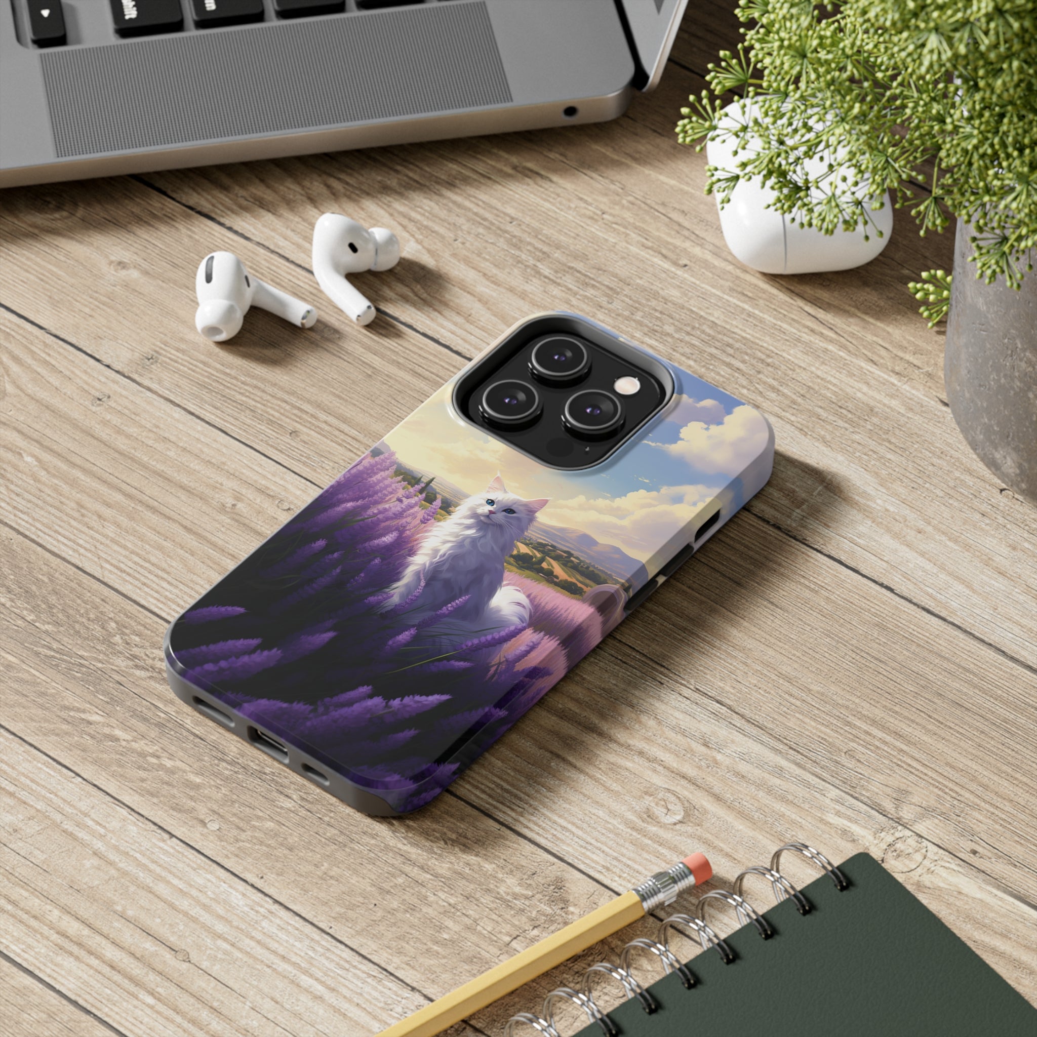 Maine Coon Magic: Impact-Resistant iPhone Case