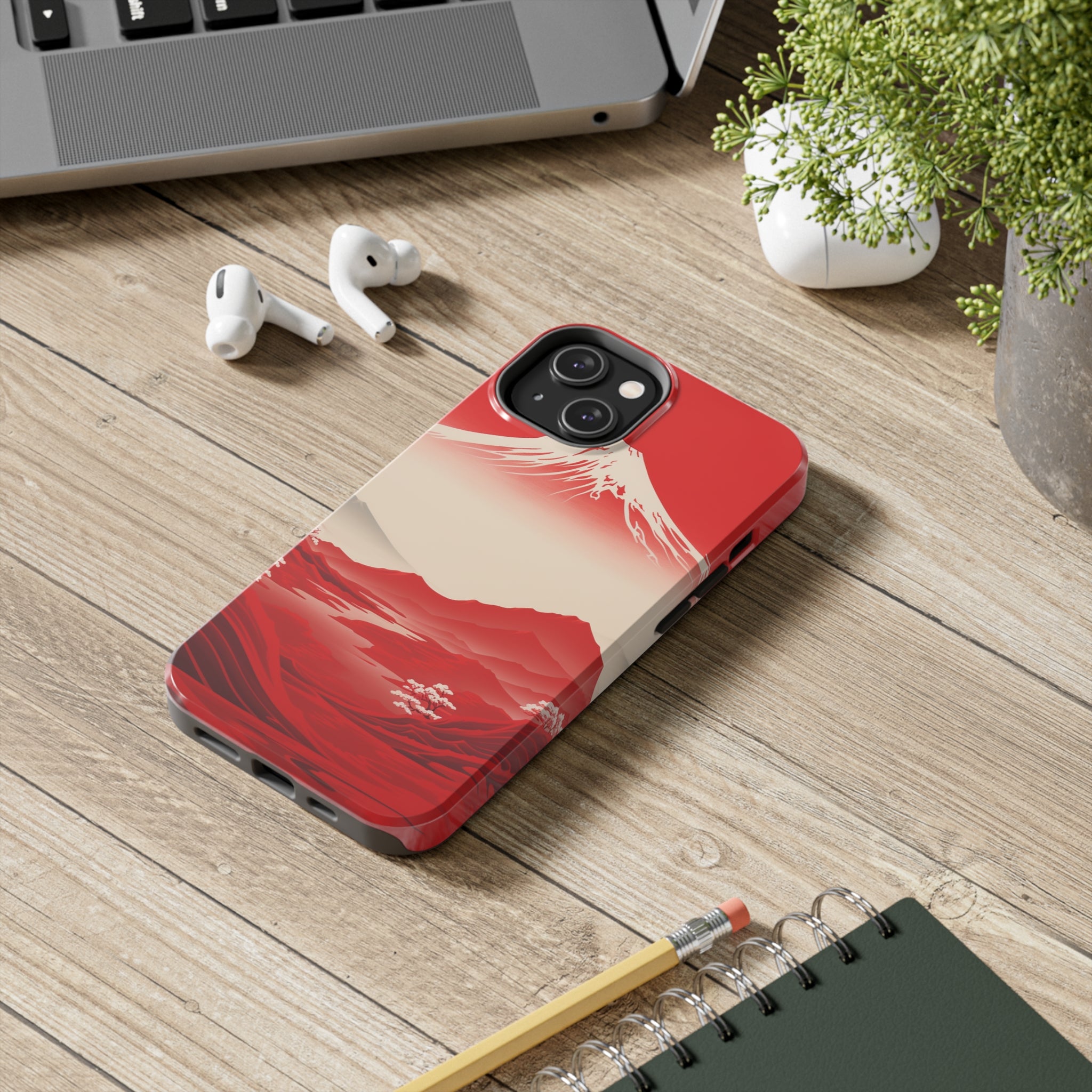 Bloody Fuji: Impact-Resistant iPhone Case