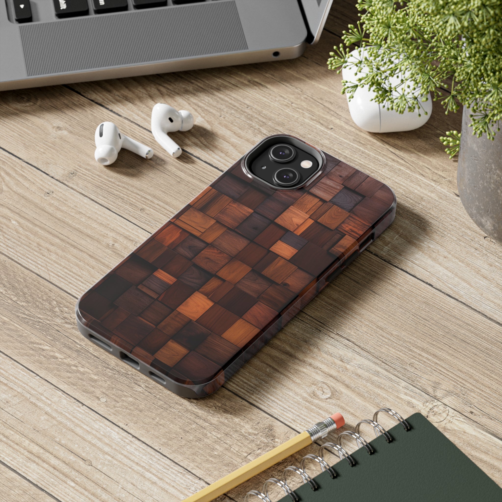 Woody: Impact-Resistant iPhone Case