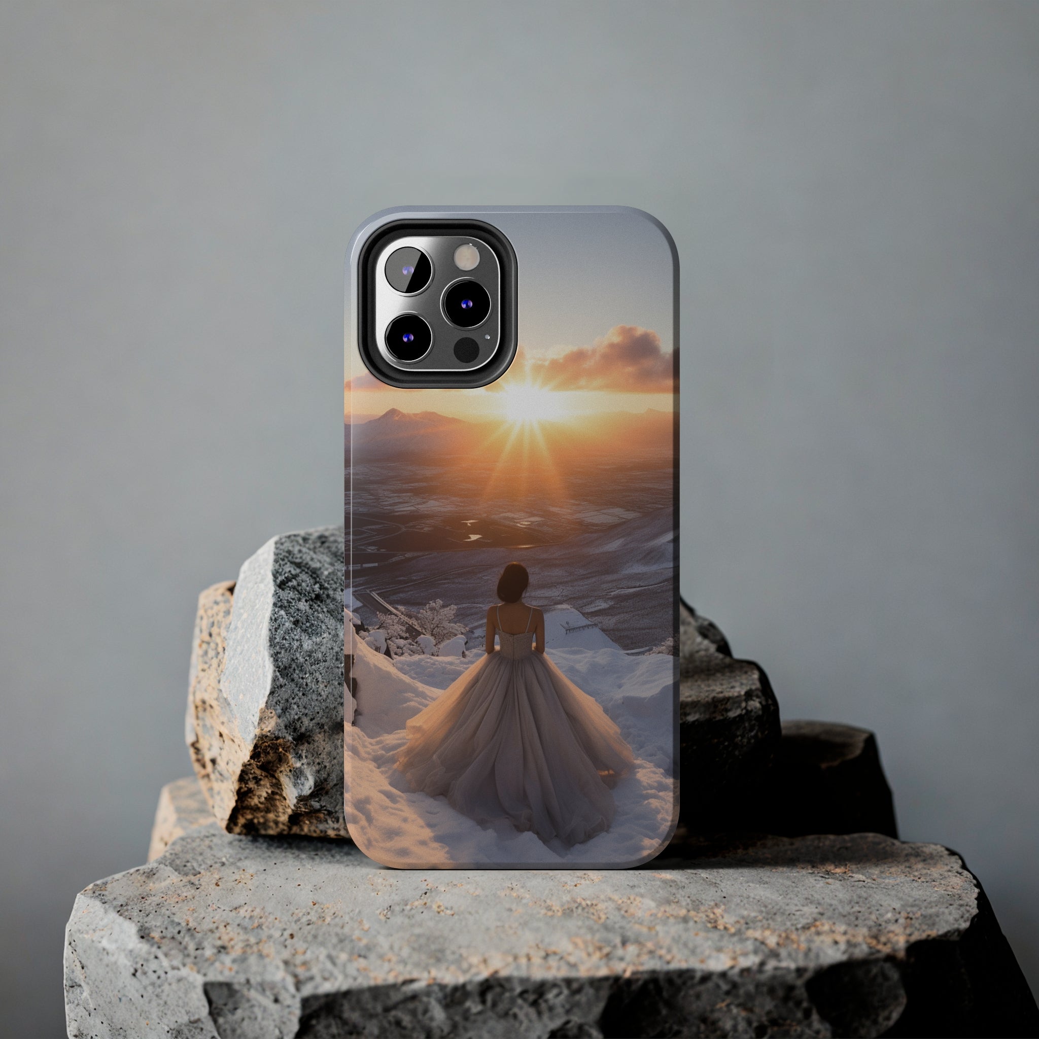 Bride's Horizon - Impact-Resistant iPhone Case