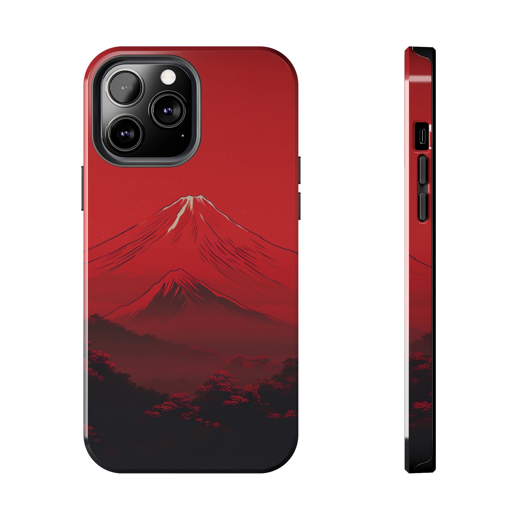 Bloody Fuji: Impact-Resistant iPhone Case