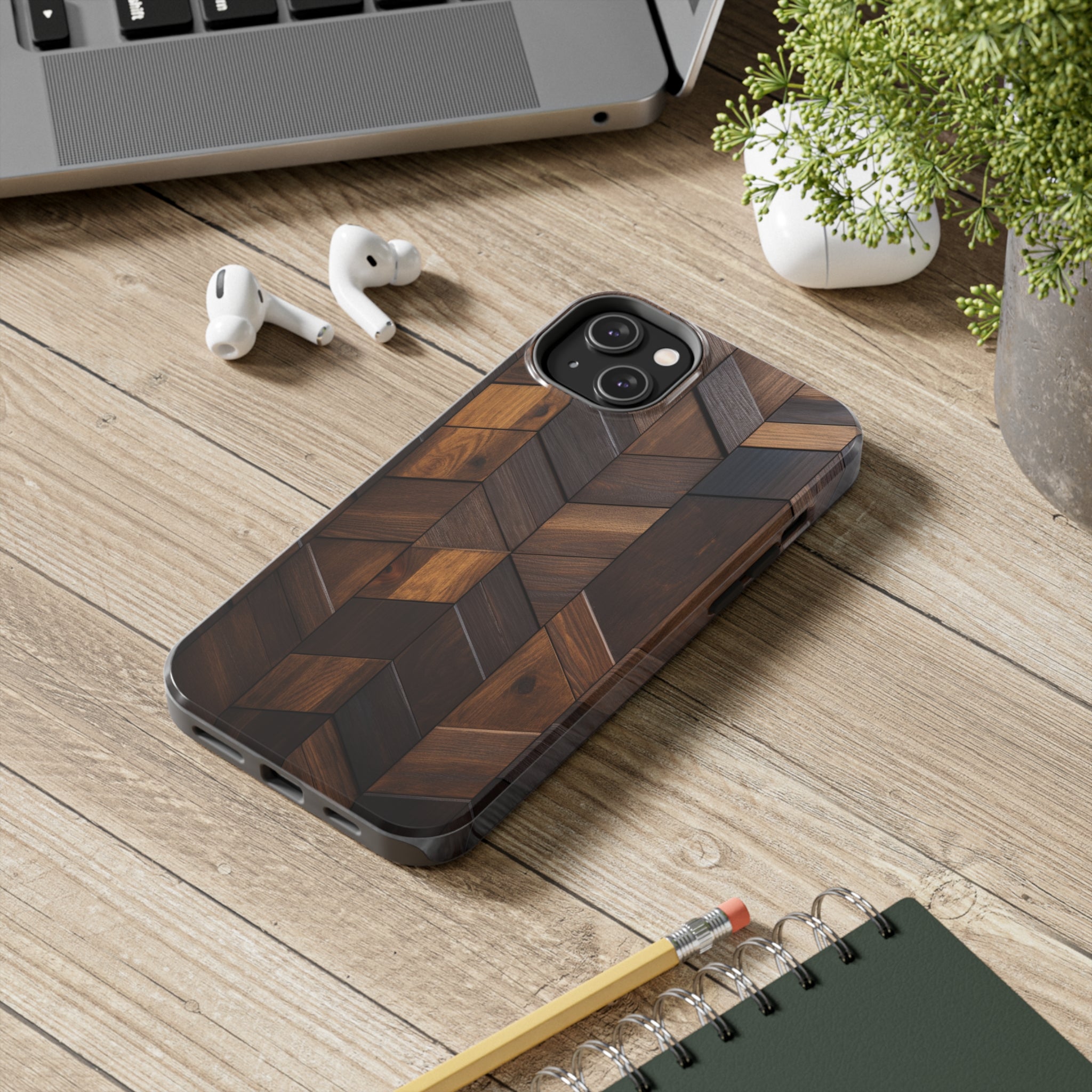 Woody: Impact-Resistant iPhone Case