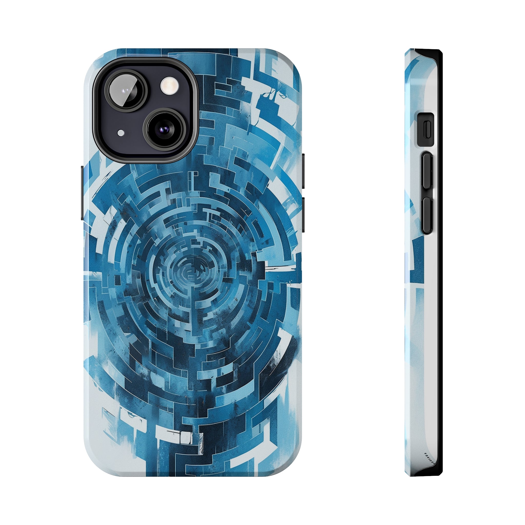 Mysterious Maze: Impact-Resistant iPhone case