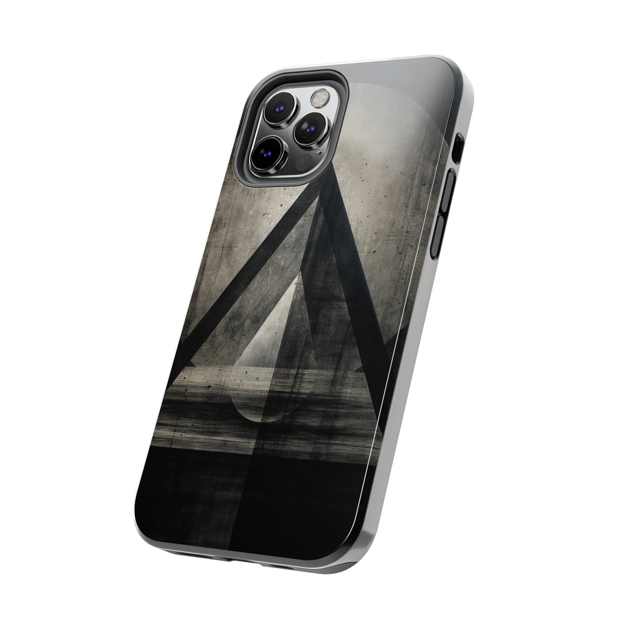 Abstract Chaos: Impact-Resistant iPhone Case