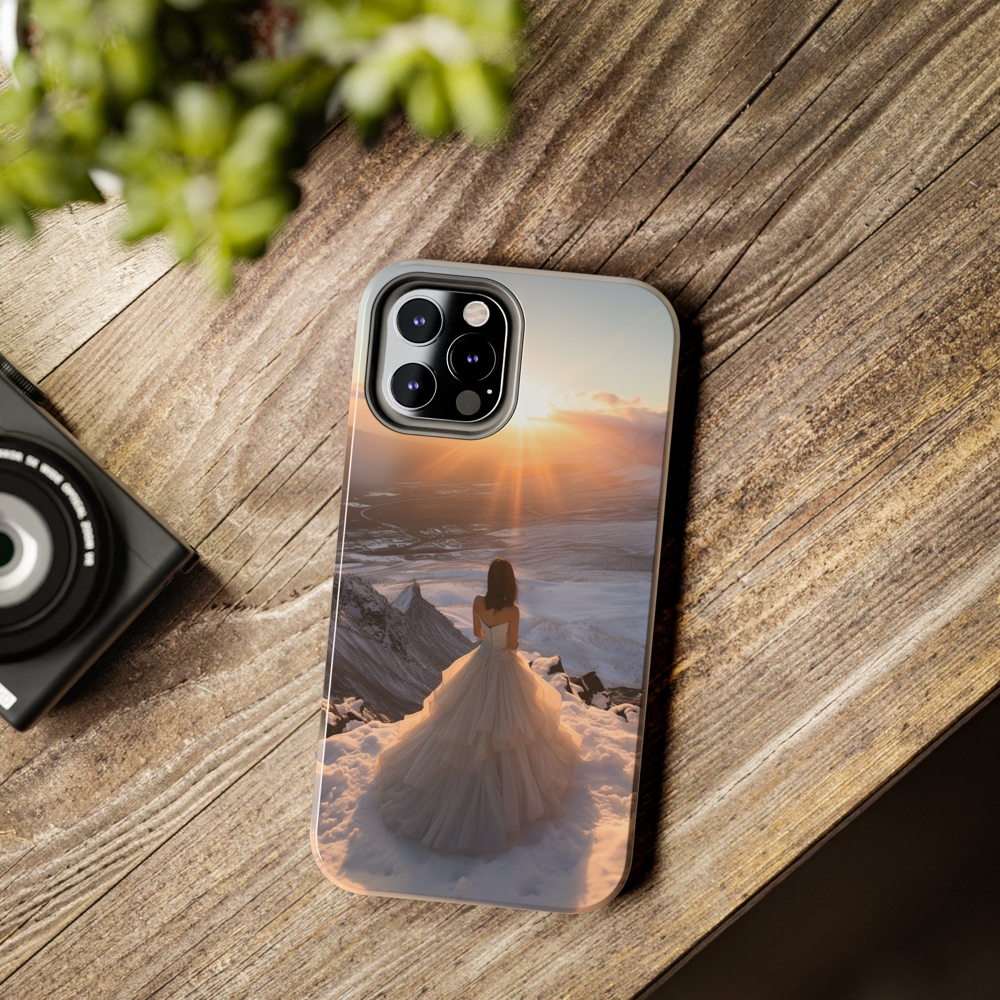 Bride's Horizon - Impact-Resistant iPhone Case