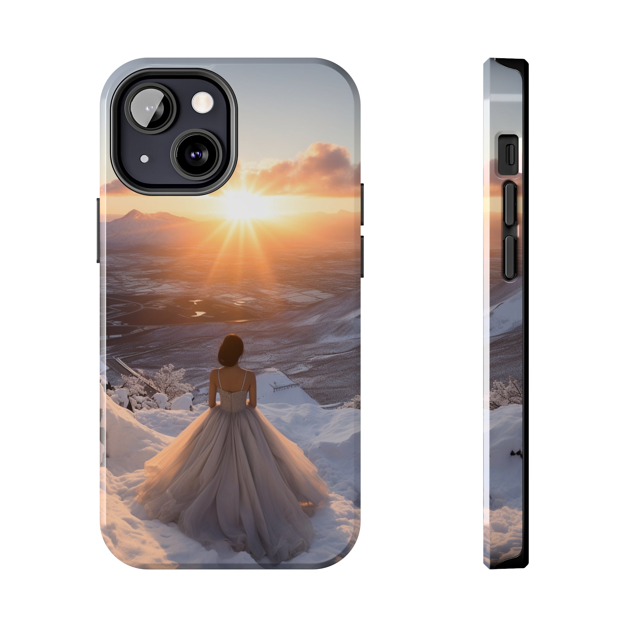 Bride's Horizon - Impact-Resistant iPhone Case