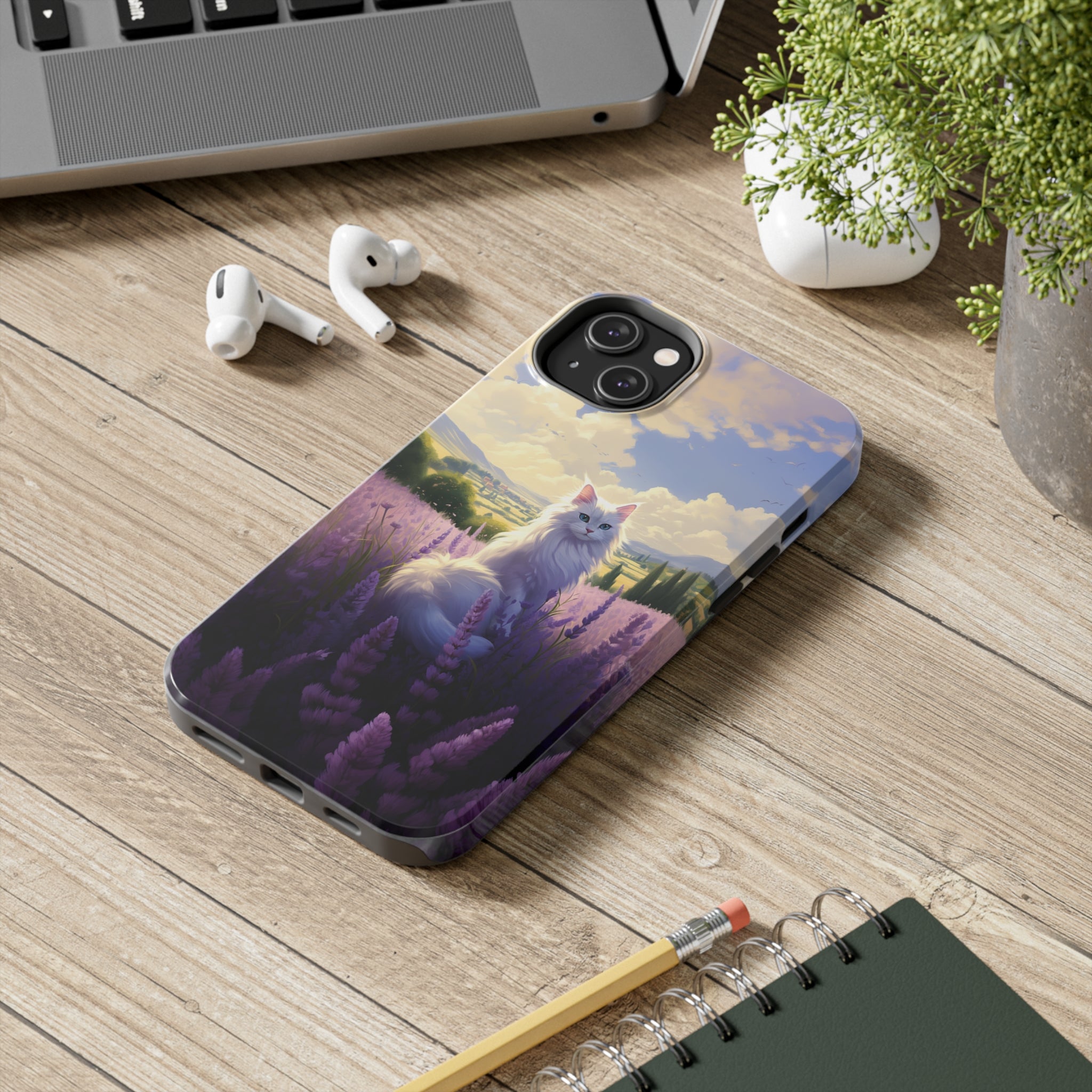 Maine Coon Magic: Impact-Resistant iPhone Case