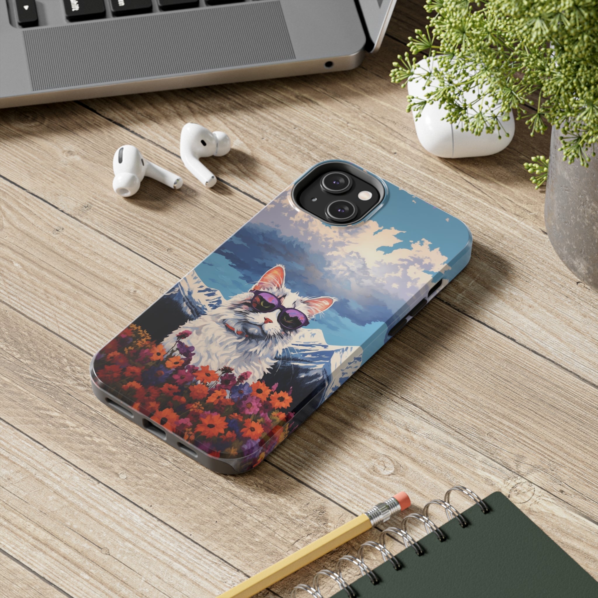 Maine Coon Magic: Impact-Resistant iPhone Case