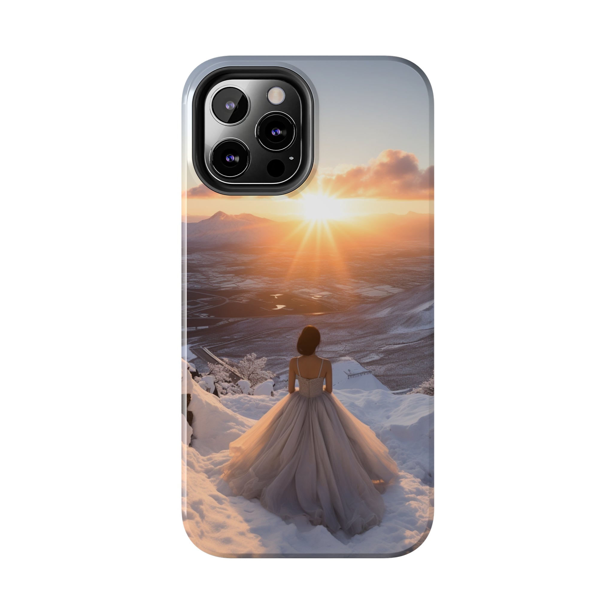 Bride's Horizon - Impact-Resistant iPhone Case