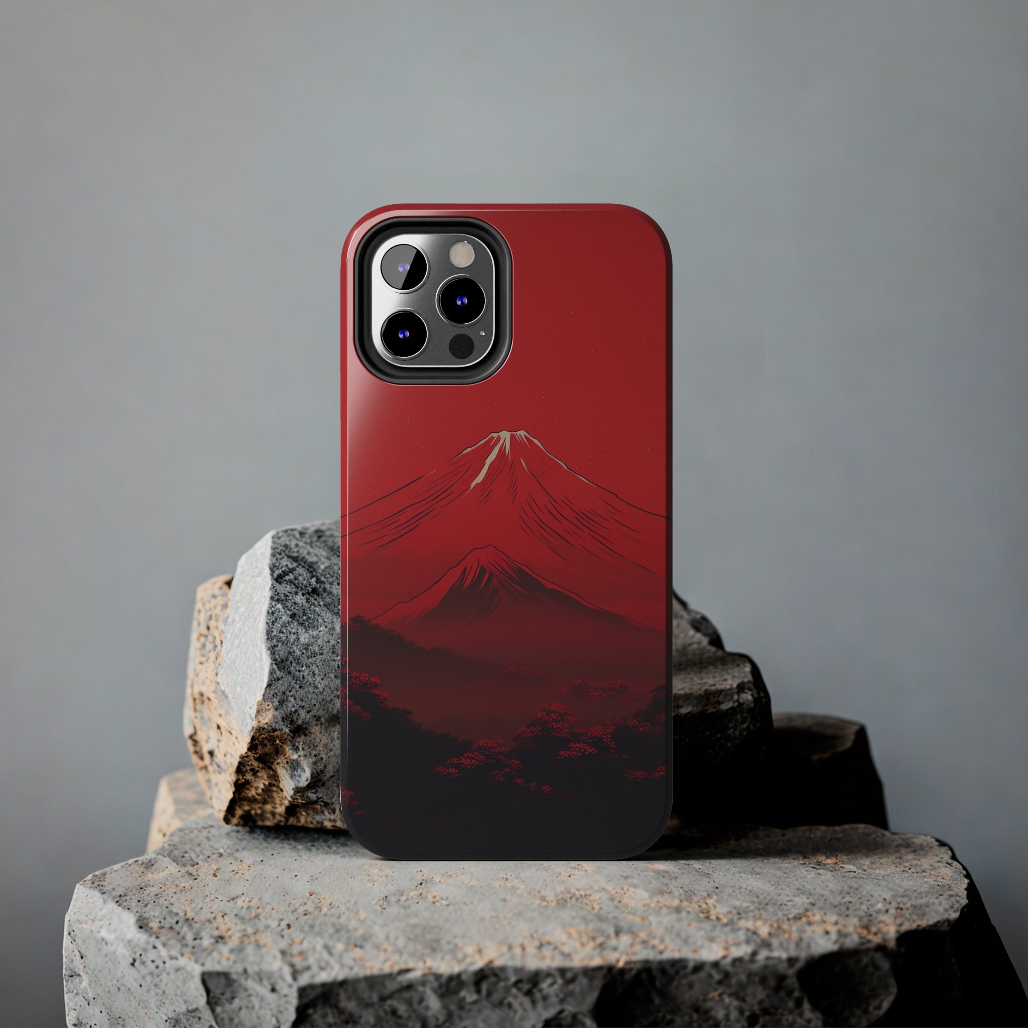 Bloody Fuji: Impact-Resistant iPhone Case