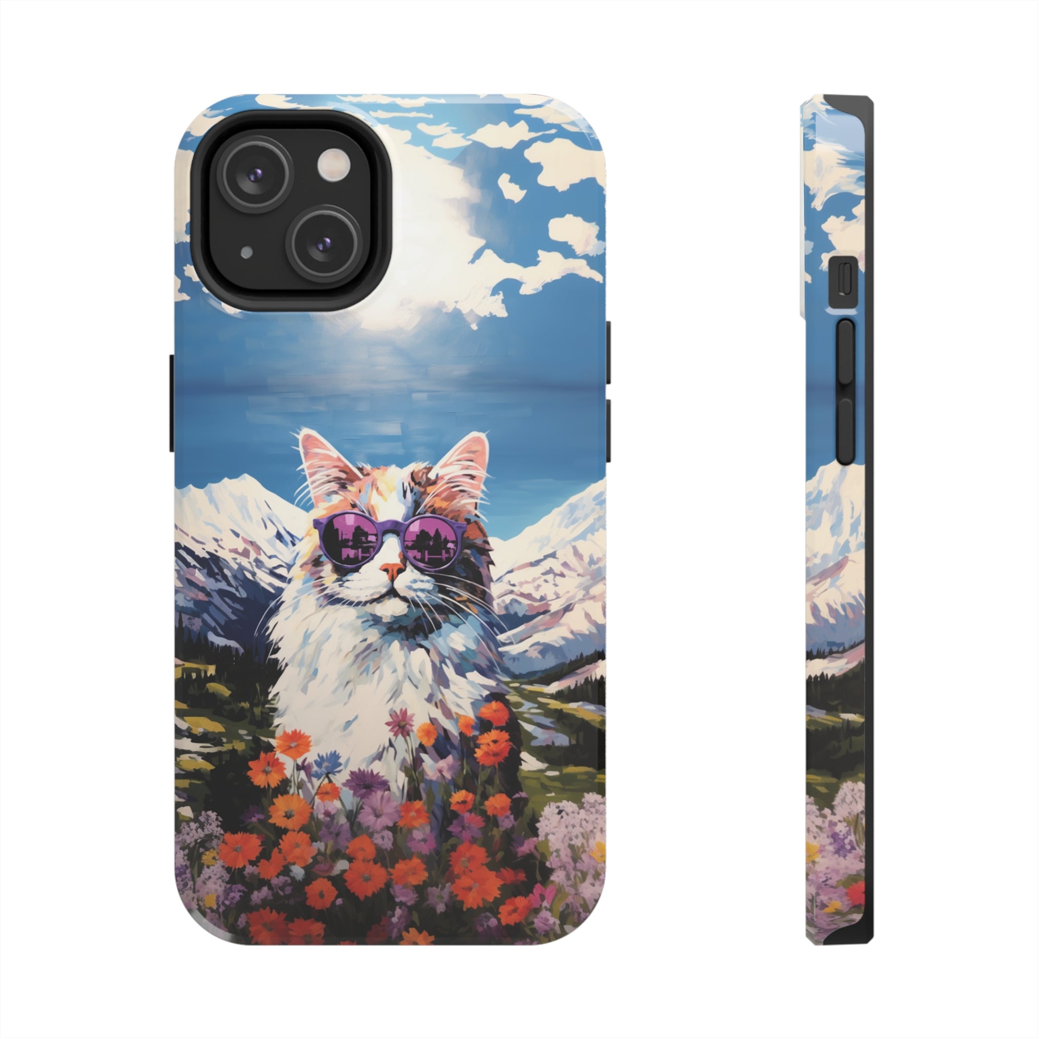 Maine Coon Magic: Impact-Resistant iPhone Case