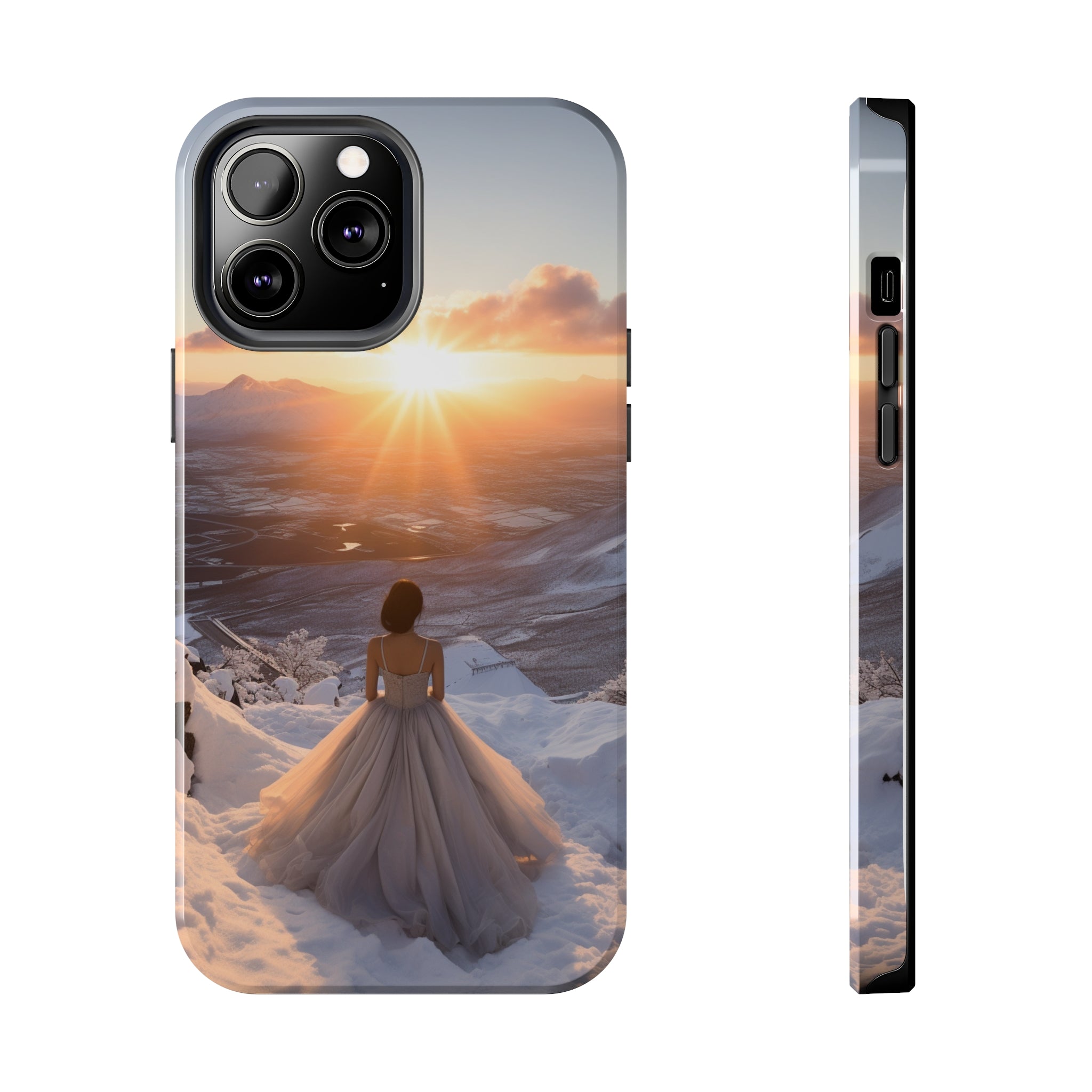 Bride's Horizon - Impact-Resistant iPhone Case