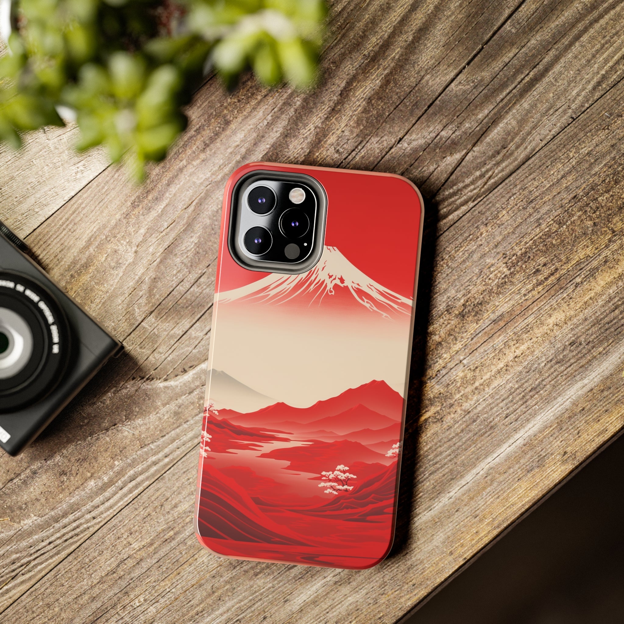 Bloody Fuji: Impact-Resistant iPhone Case