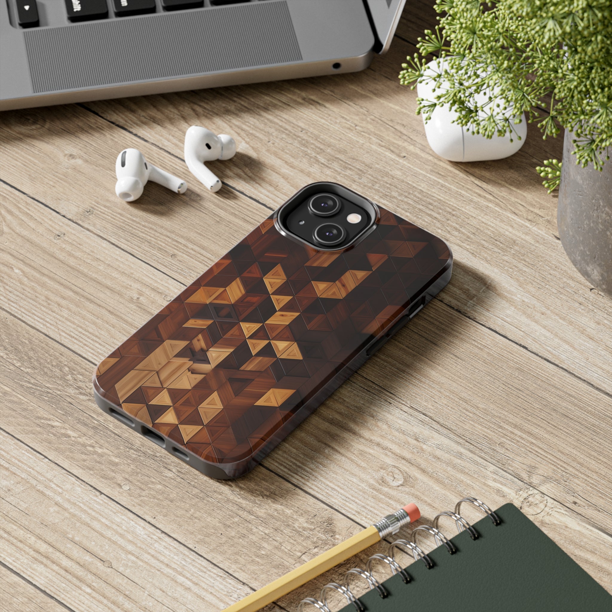 Woody: Impact-Resistant iPhone Case