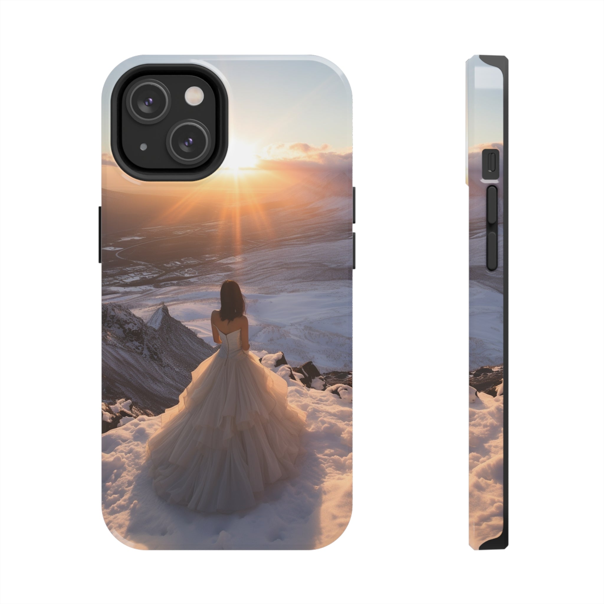 Bride's Horizon - Impact-Resistant iPhone Case