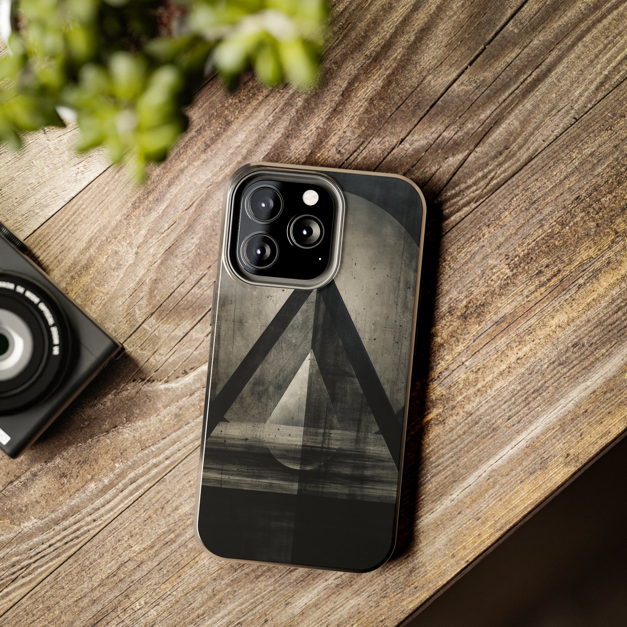 Abstract Chaos: Impact-Resistant iPhone Case