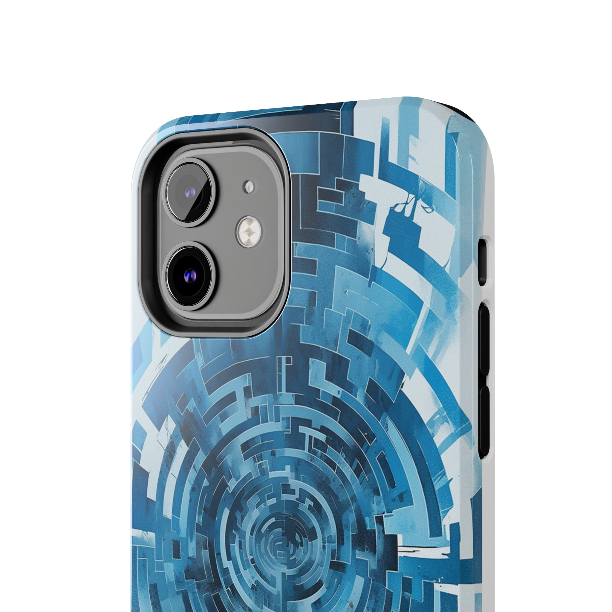 Mysterious Maze: Impact-Resistant iPhone case