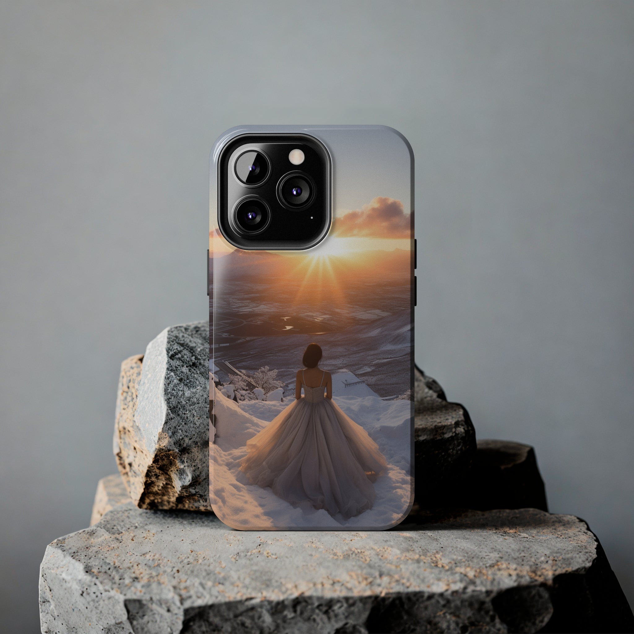 Bride's Horizon - Impact-Resistant iPhone Case