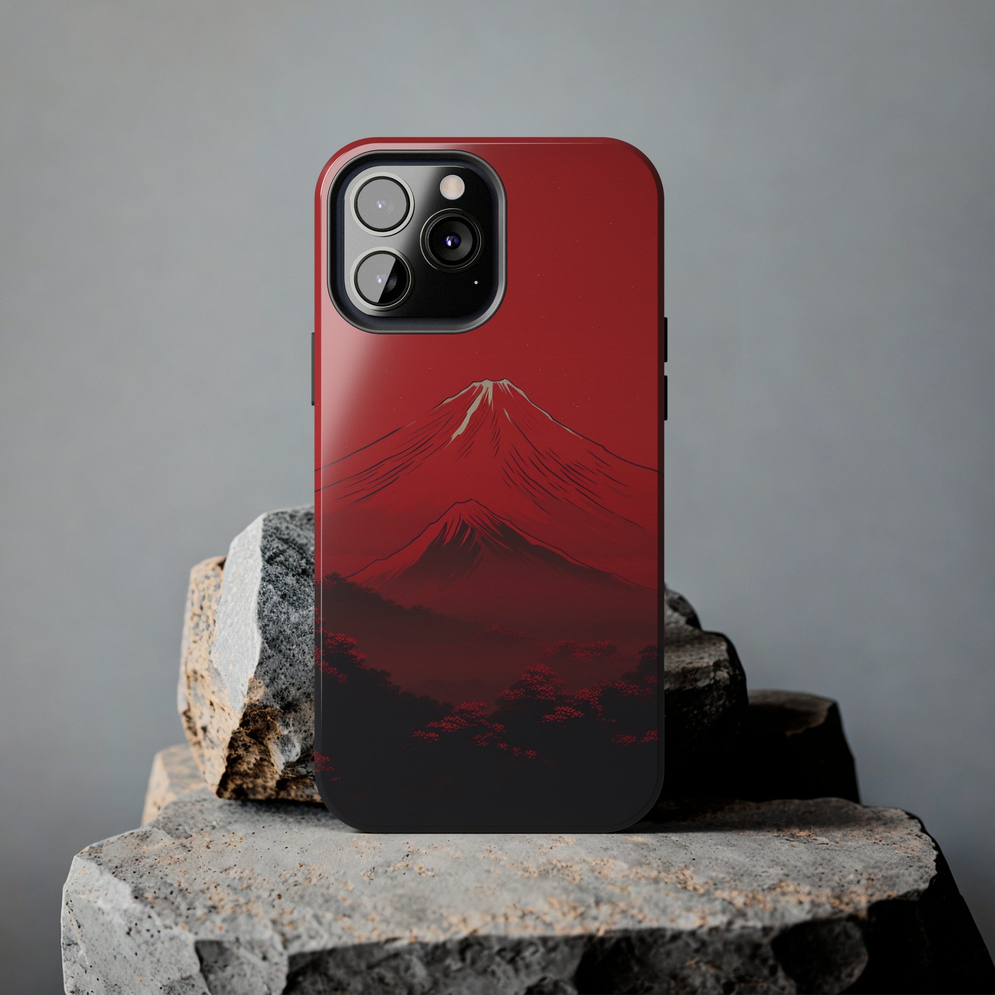 Bloody Fuji: Impact-Resistant iPhone Case