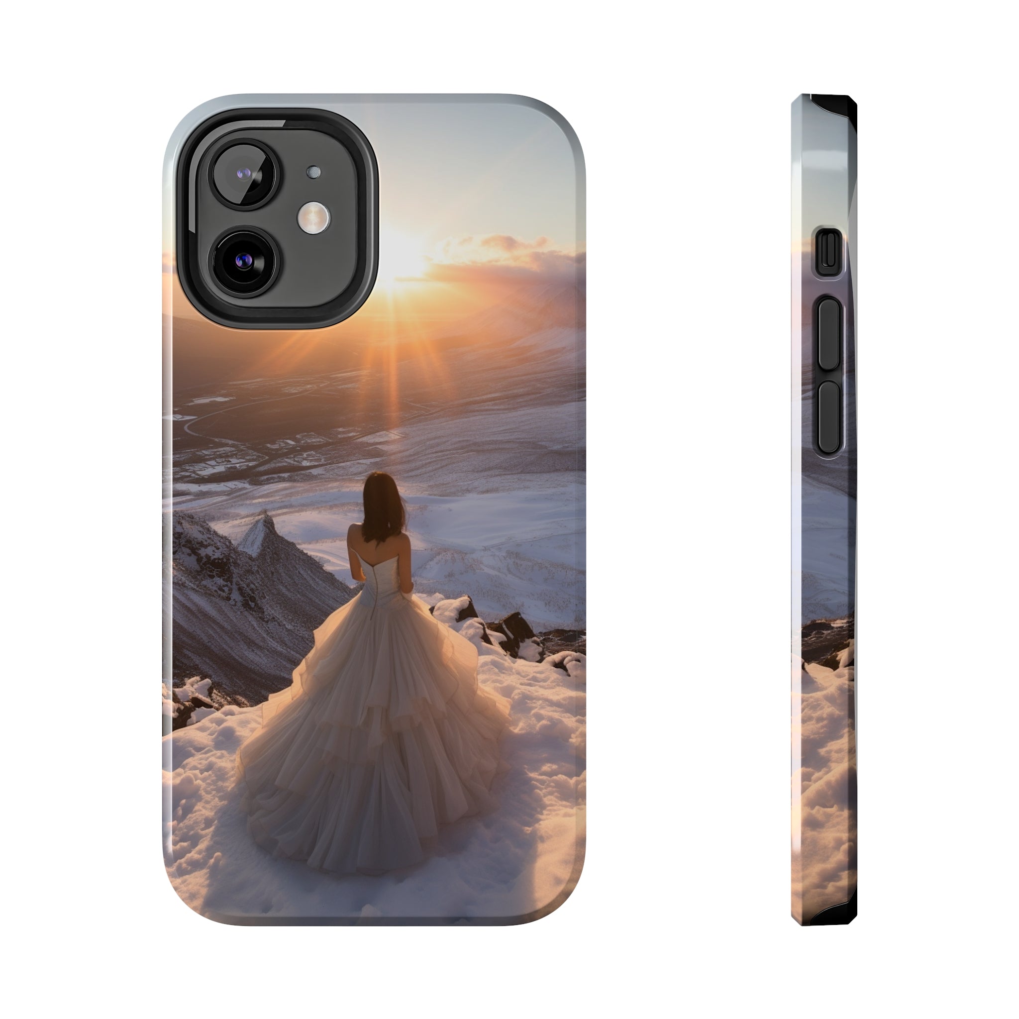 Bride's Horizon - Impact-Resistant iPhone Case