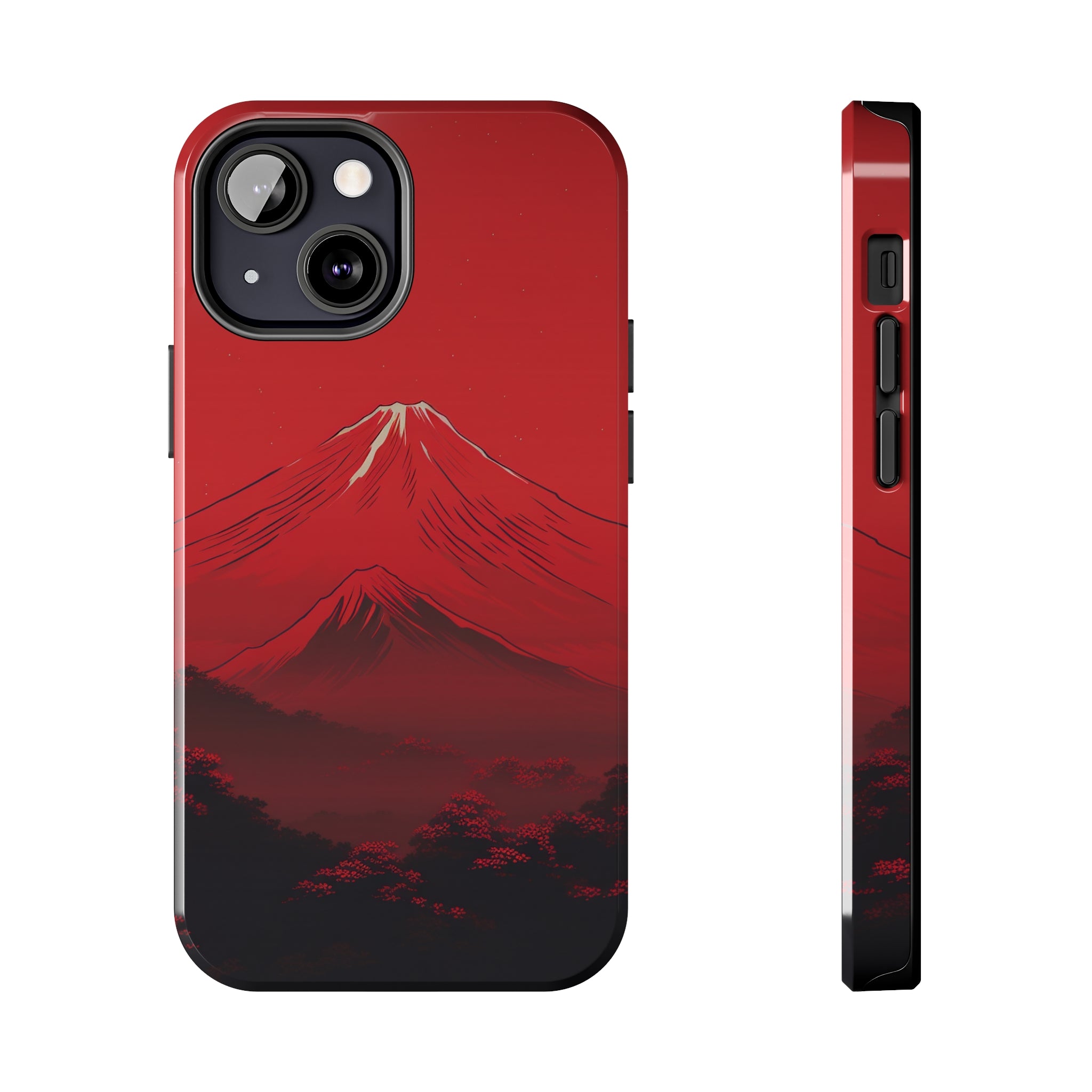 Bloody Fuji: Impact-Resistant iPhone Case