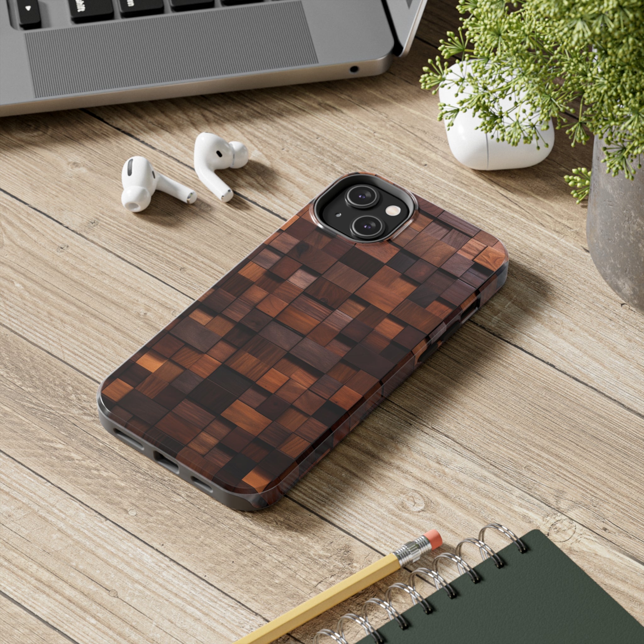 Woody: Impact-Resistant iPhone Case