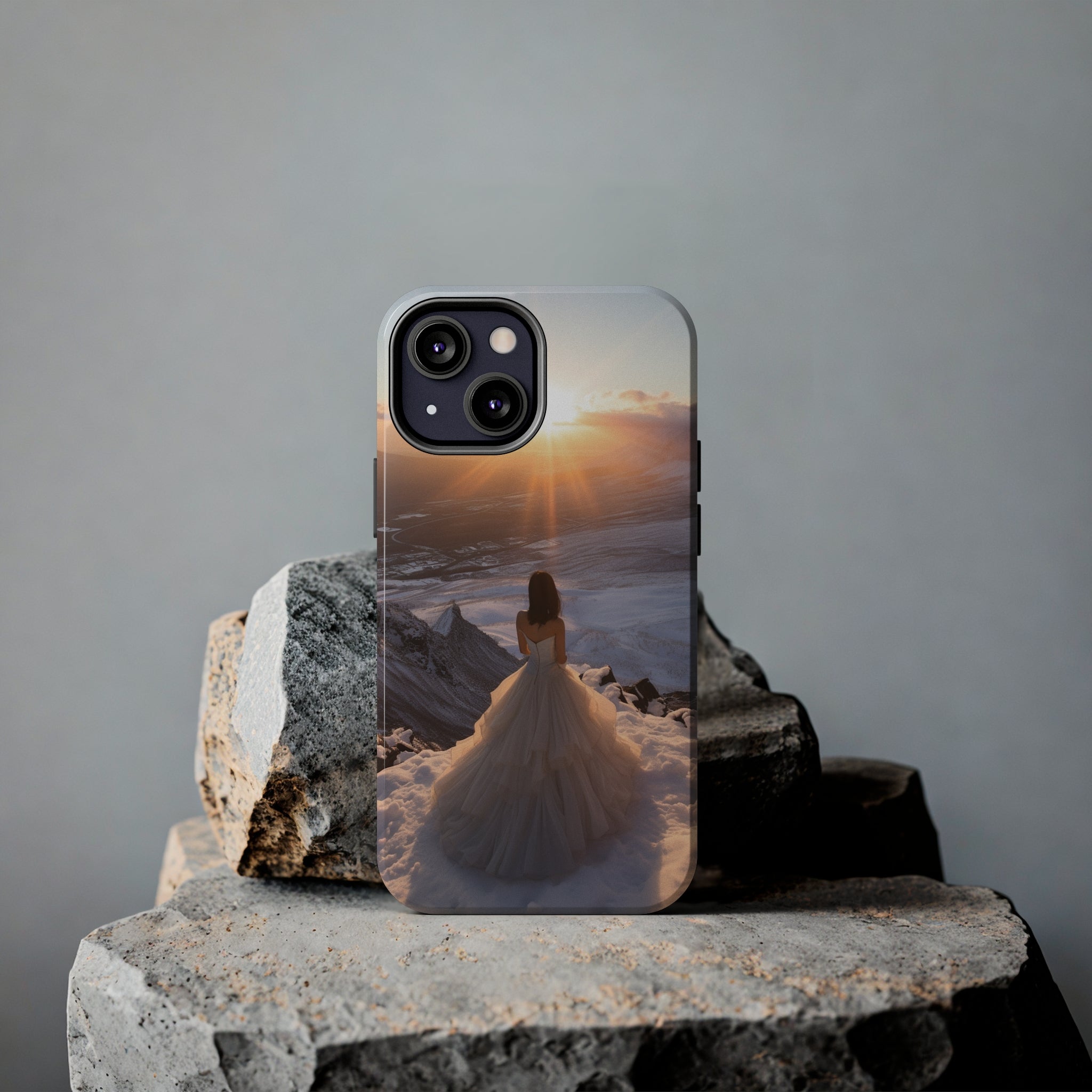 Bride's Horizon - Impact-Resistant iPhone Case