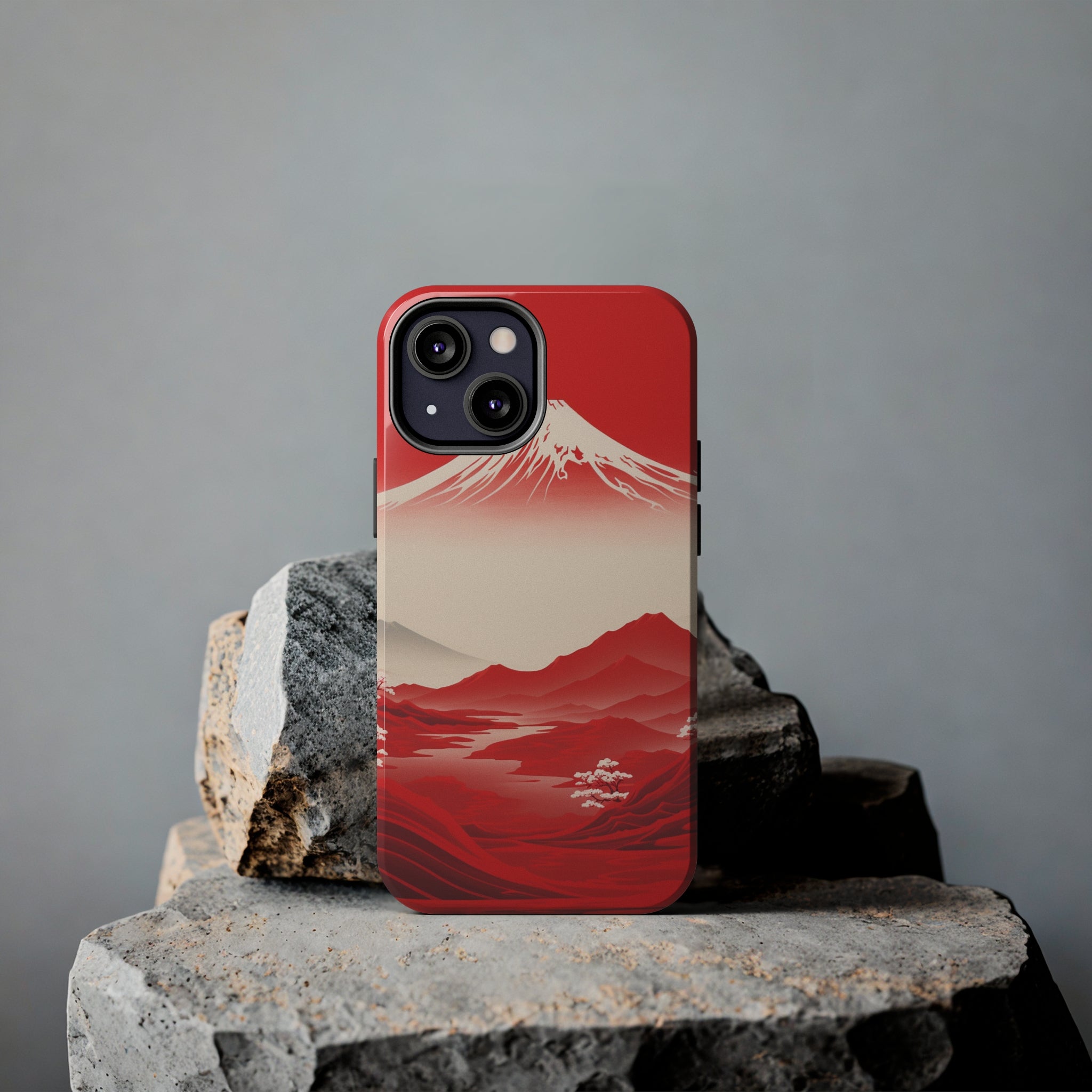 Bloody Fuji: Impact-Resistant iPhone Case