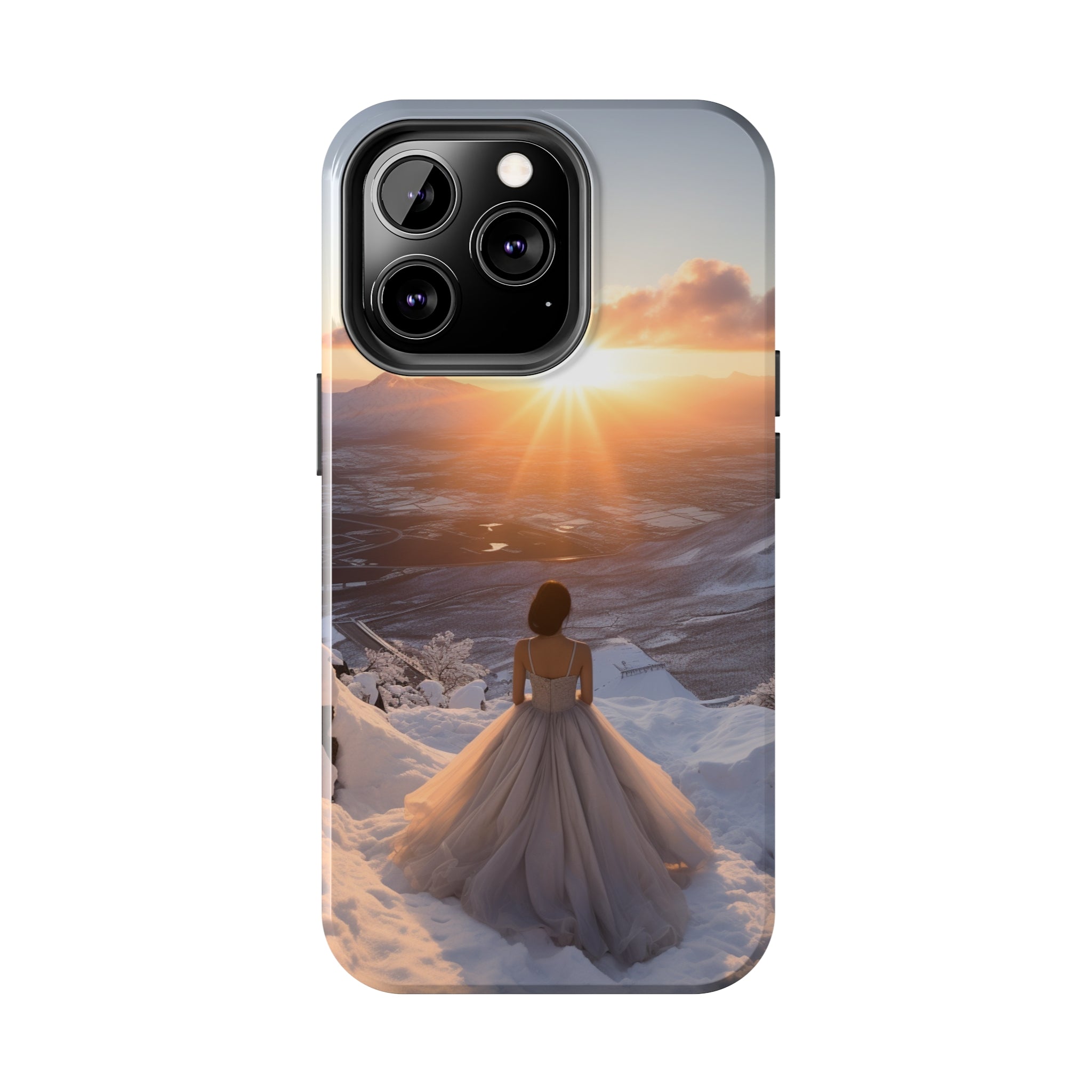 Bride's Horizon - Impact-Resistant iPhone Case