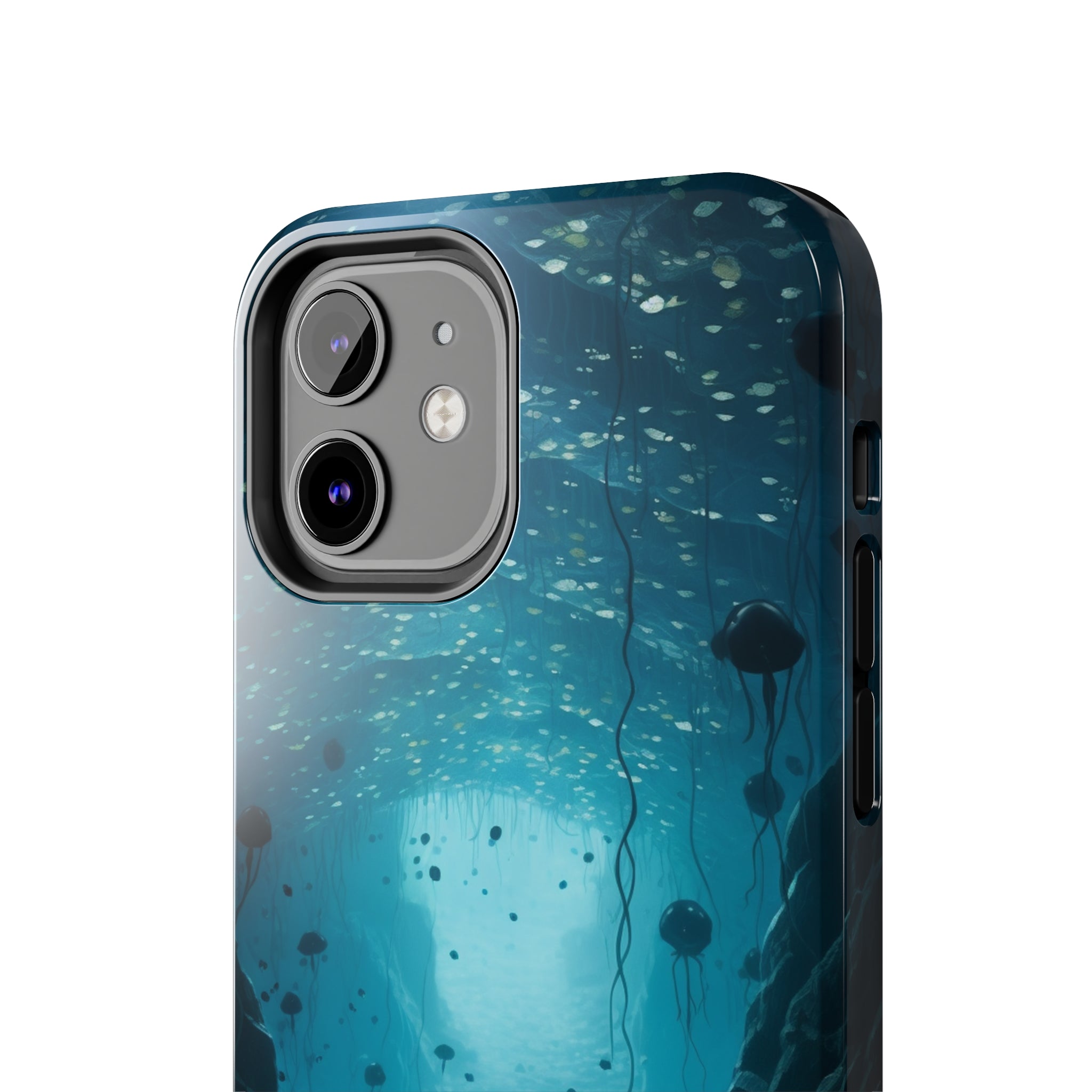 Girl in Abyss: Impact-Resistant iPhone Case