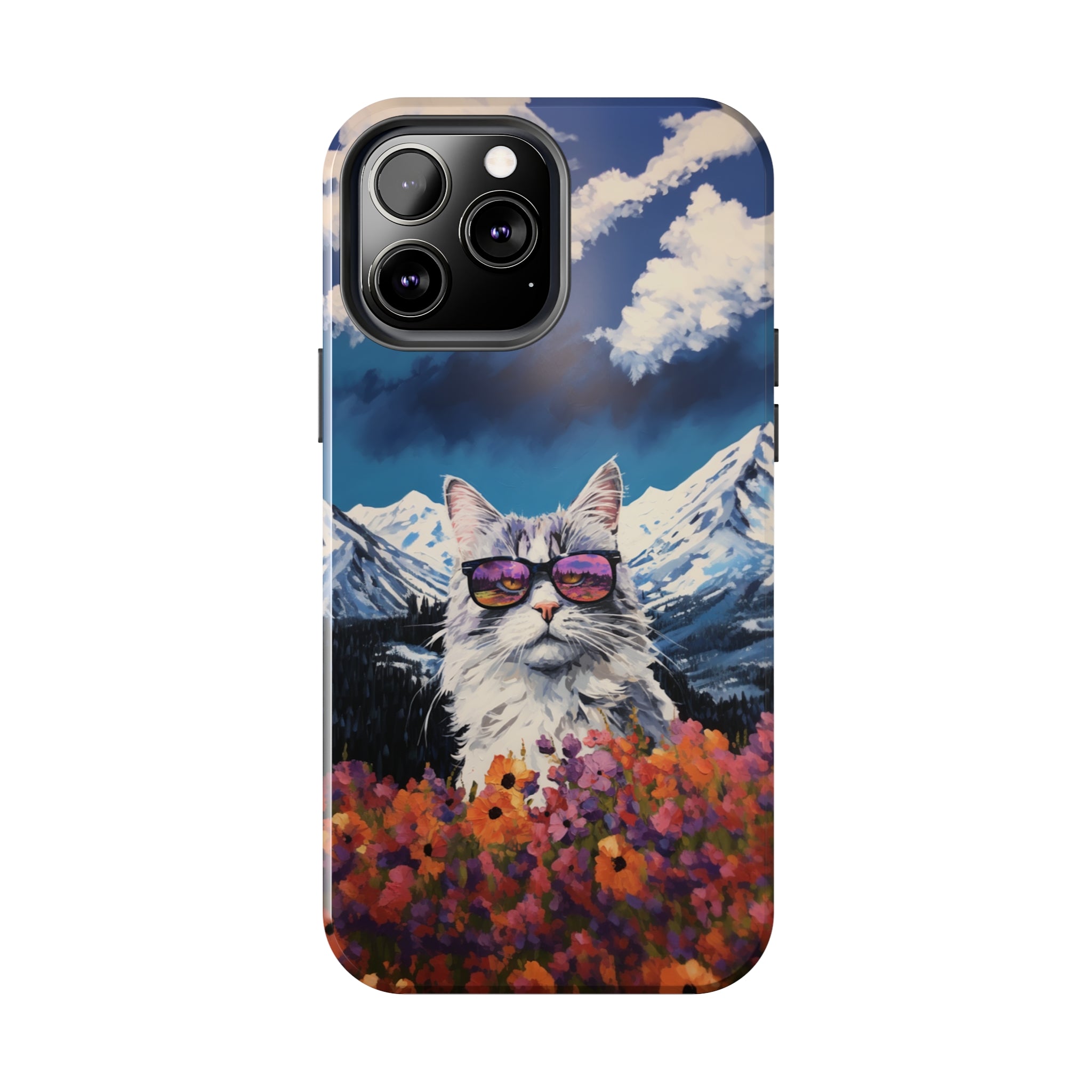 Maine Coon Magic: Impact-Resistant iPhone Case