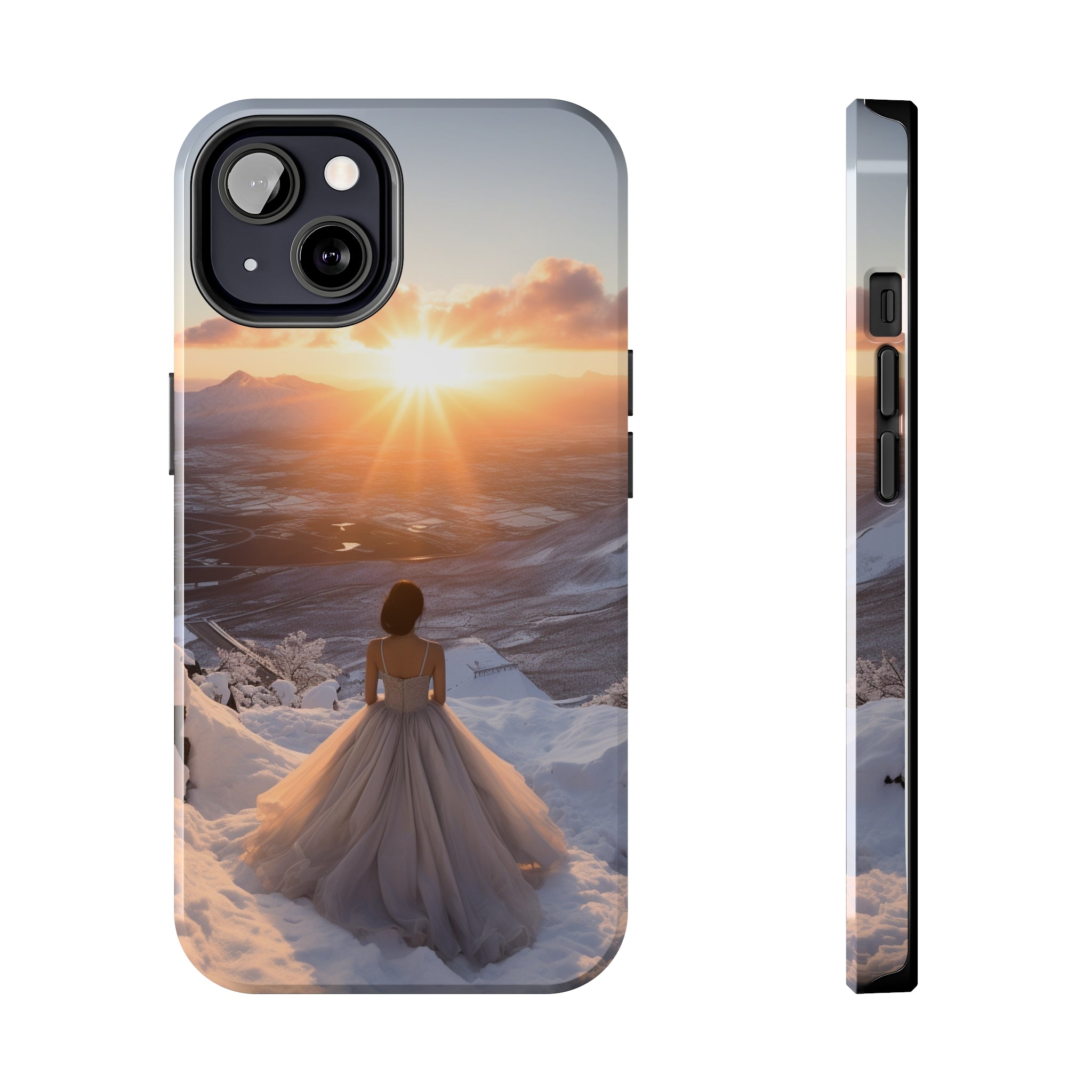 Bride's Horizon - Impact-Resistant iPhone Case