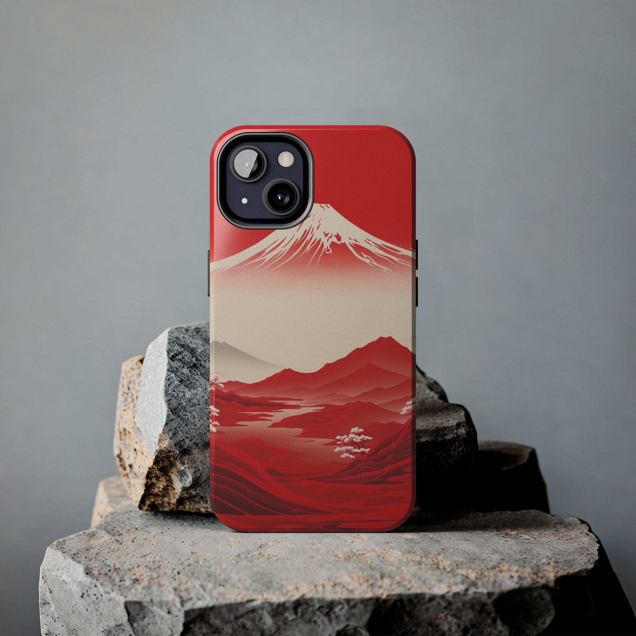 Bloody Fuji: Impact-Resistant iPhone Case