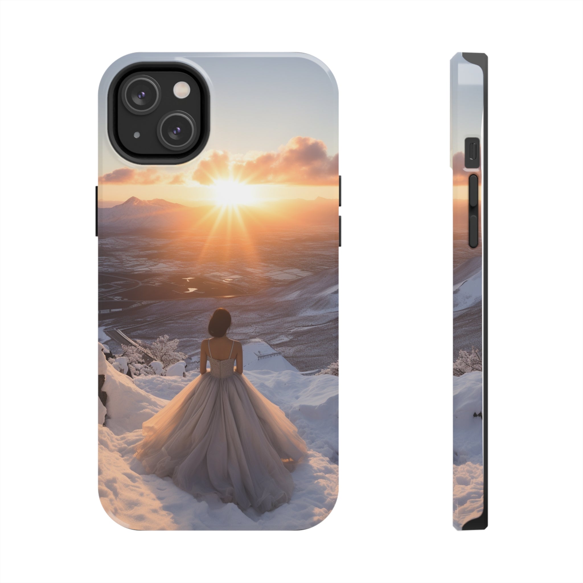 Bride's Horizon - Impact-Resistant iPhone Case