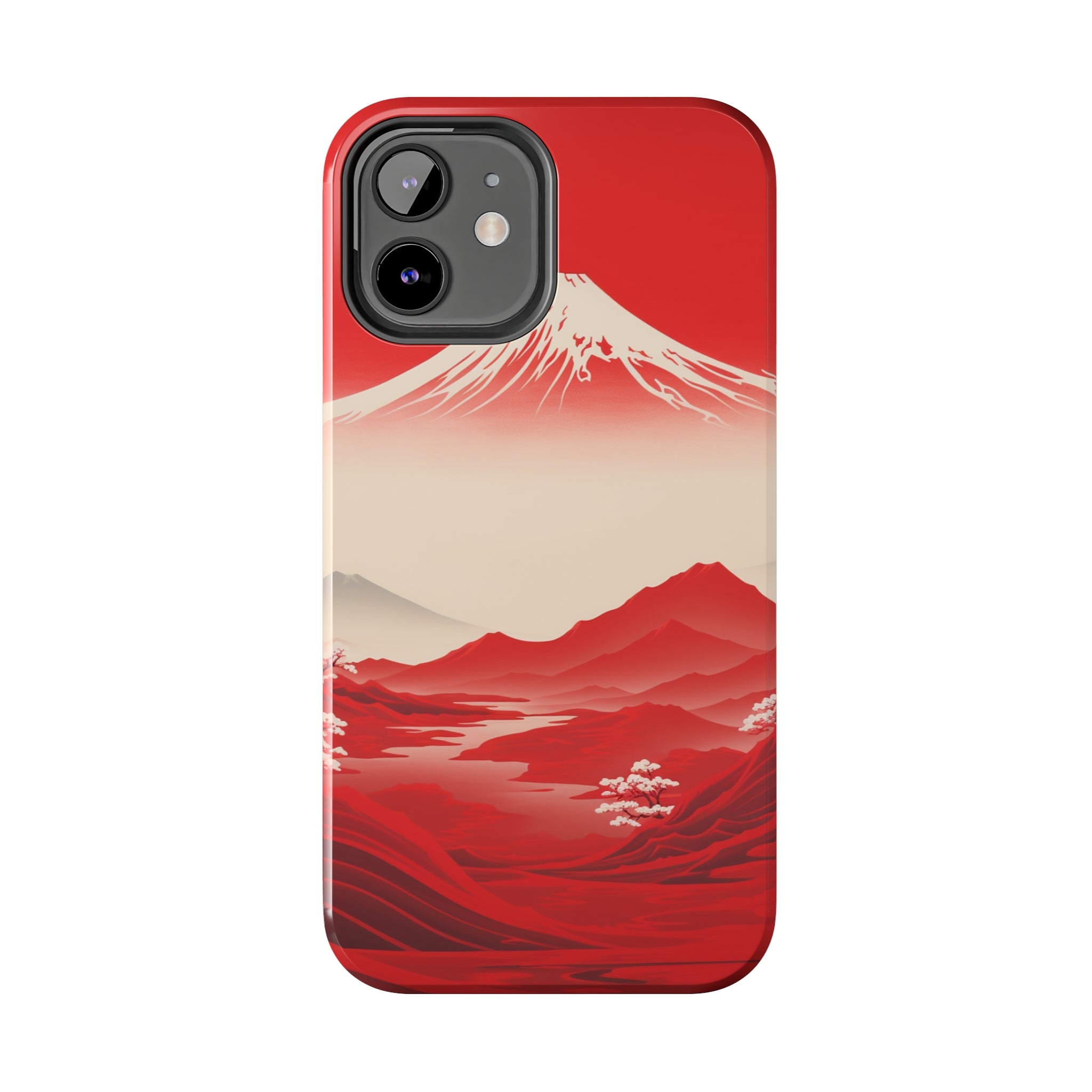 Bloody Fuji: Impact-Resistant iPhone Case