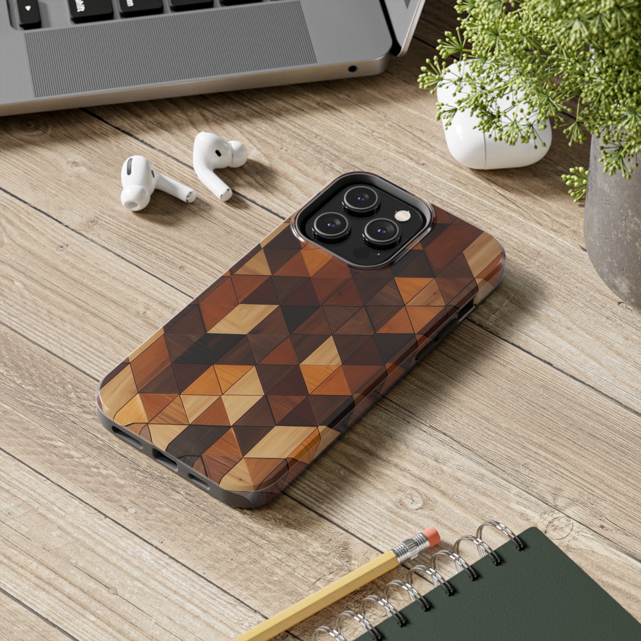 Woody: Impact-Resistant iPhone Case