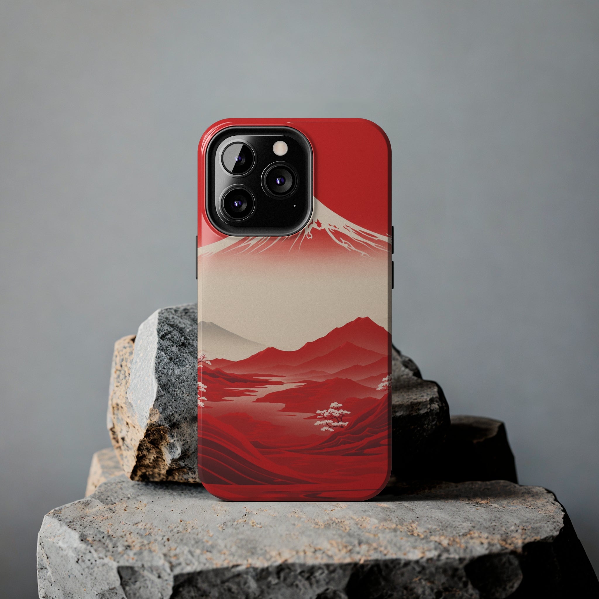 Bloody Fuji: Impact-Resistant iPhone Case