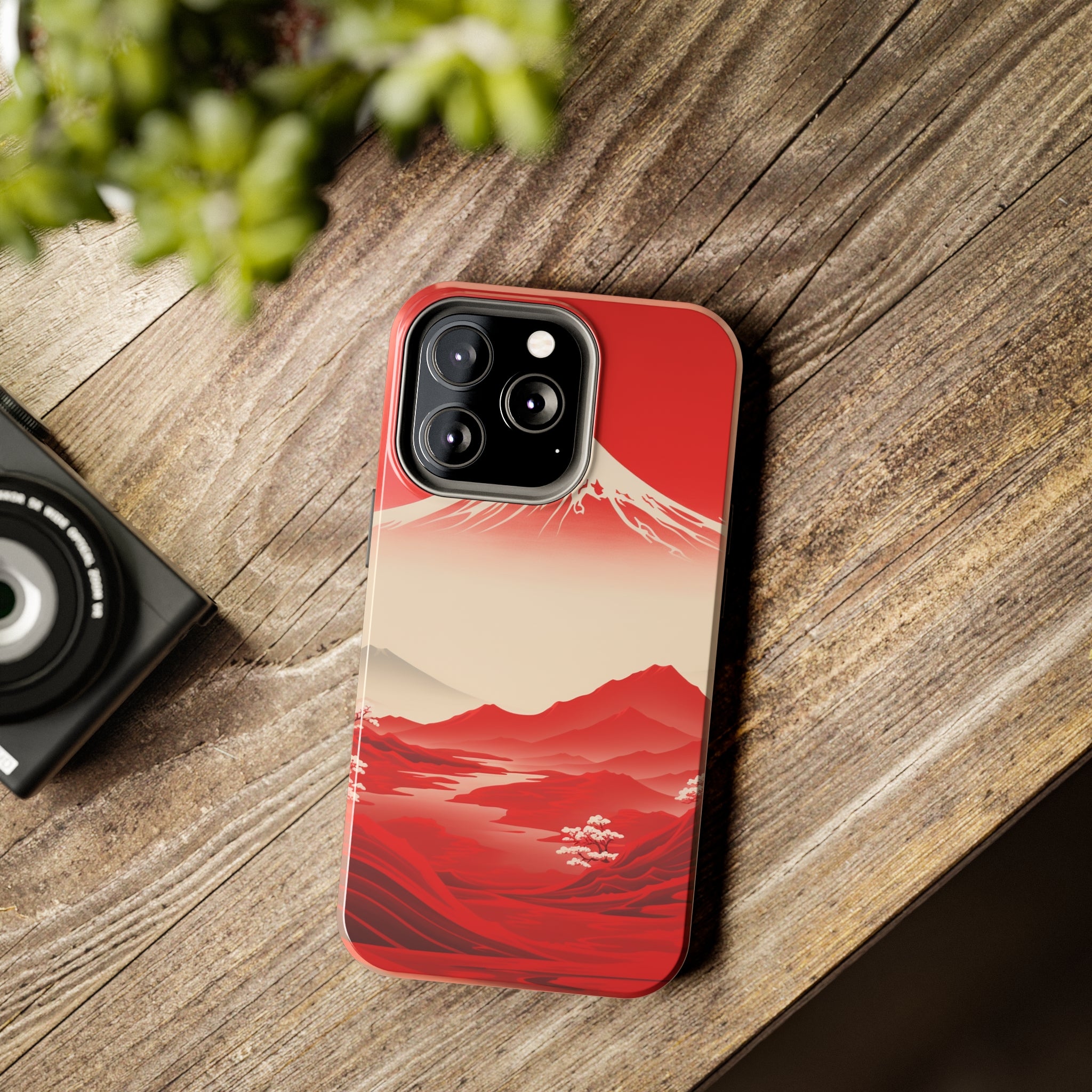 Bloody Fuji: Impact-Resistant iPhone Case