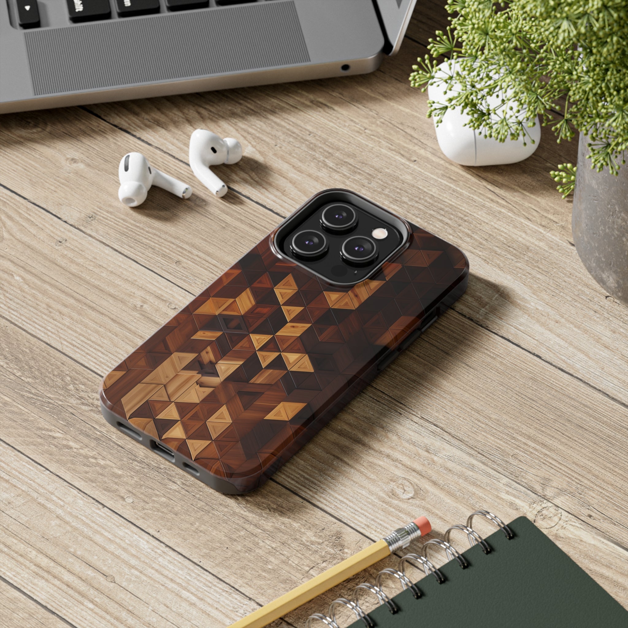 Woody: Impact-Resistant iPhone Case