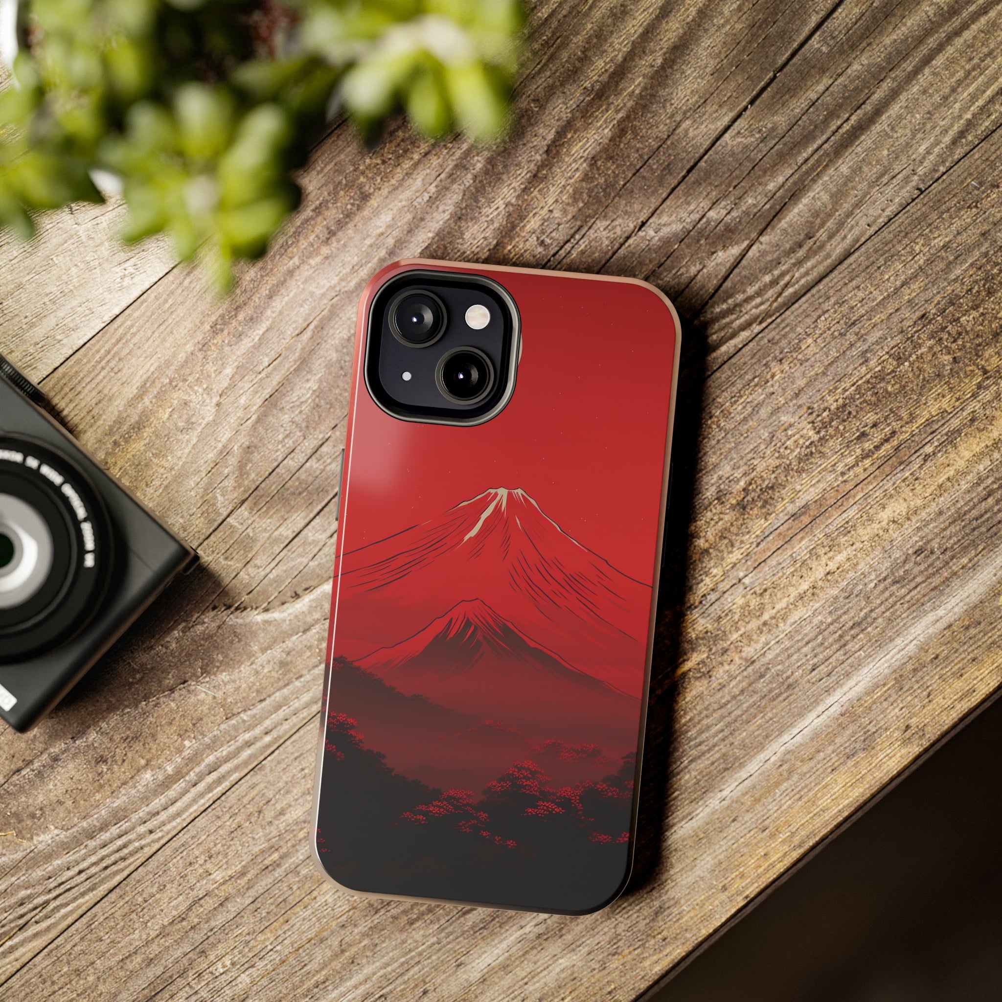 Bloody Fuji: Impact-Resistant iPhone Case